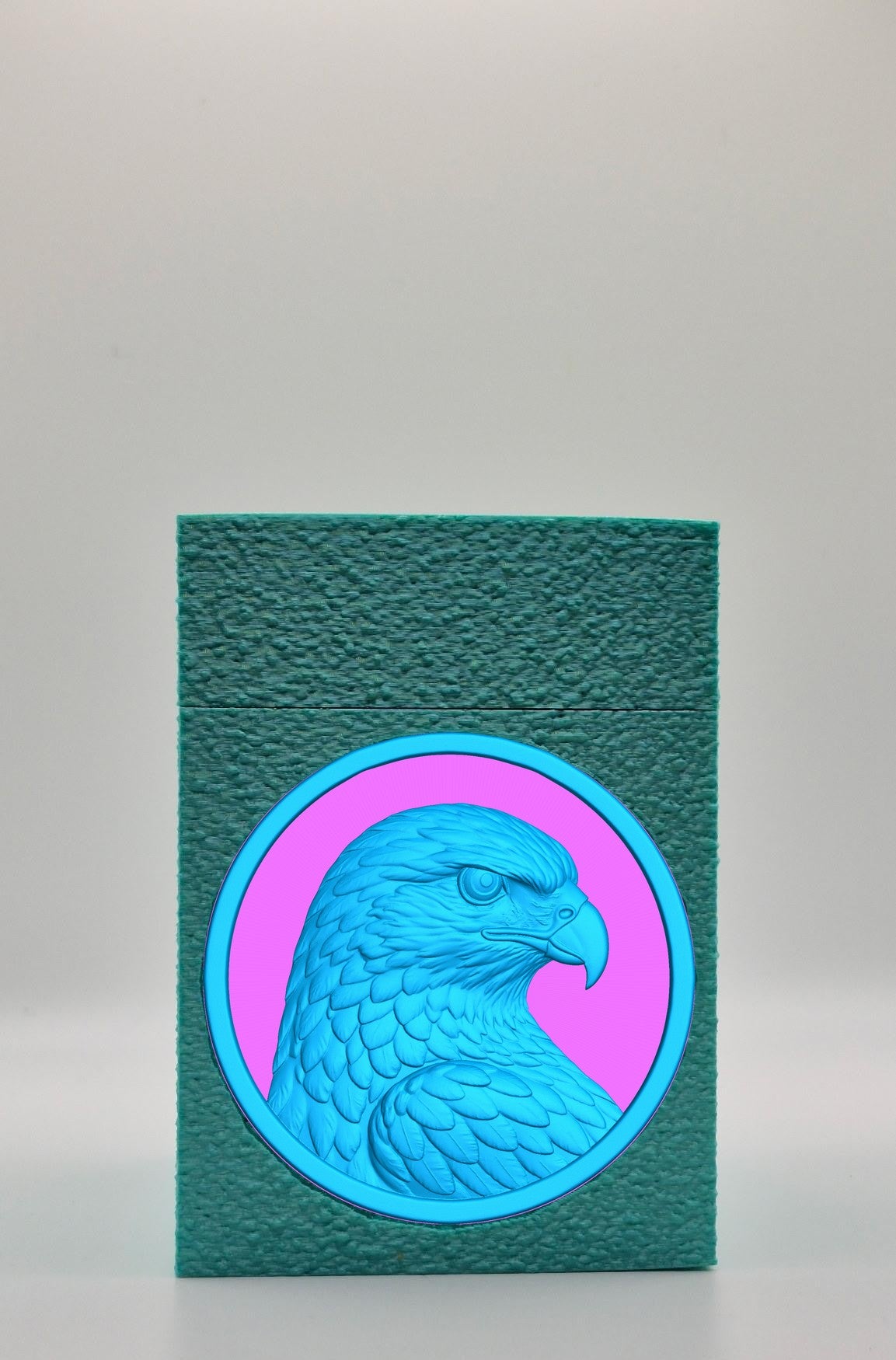 Eagle Card Box — Green