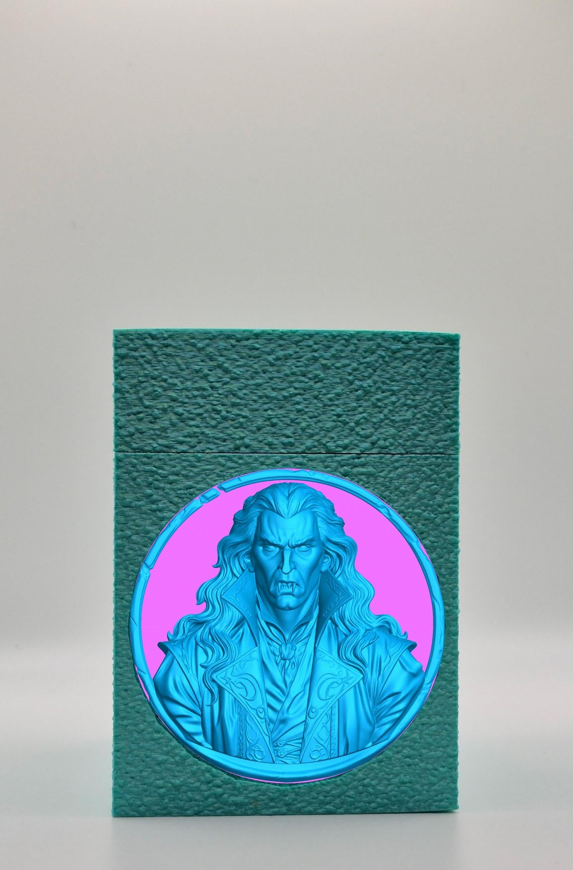 Gothic Vampire Card Box — Green