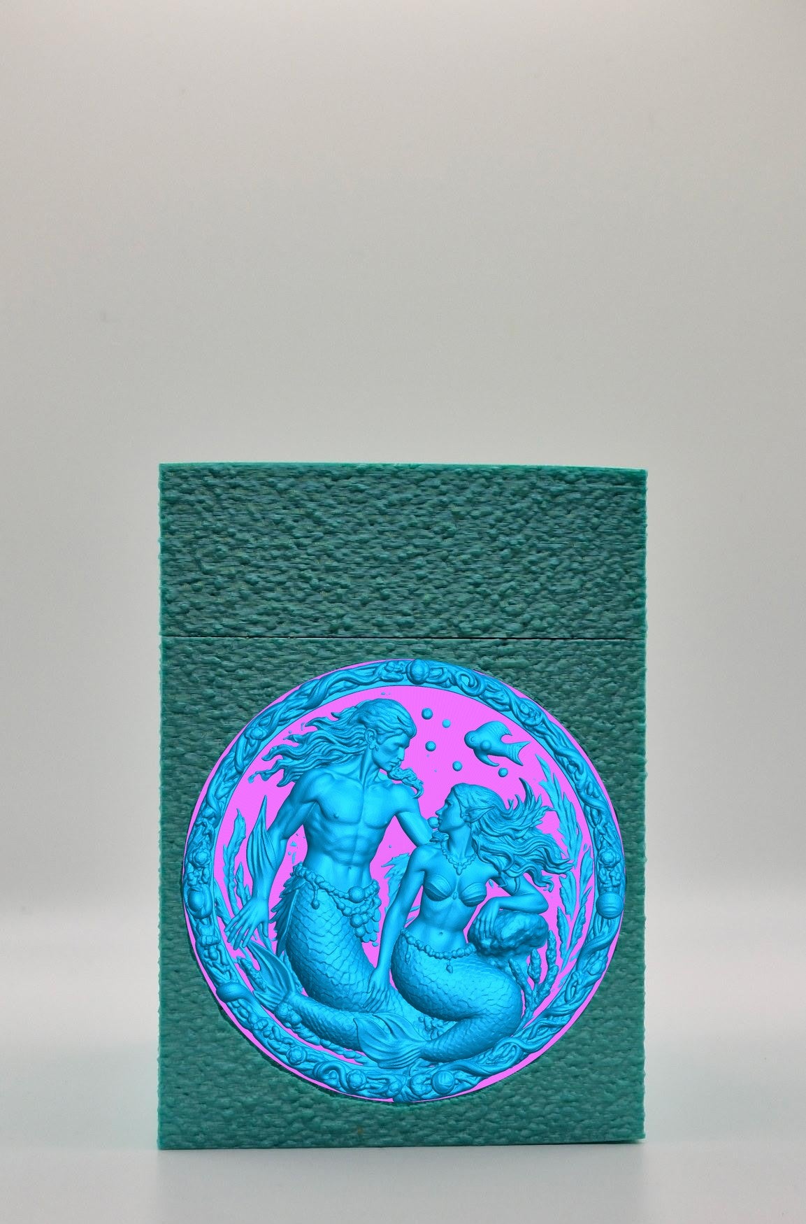Merfolk Card Box — Green