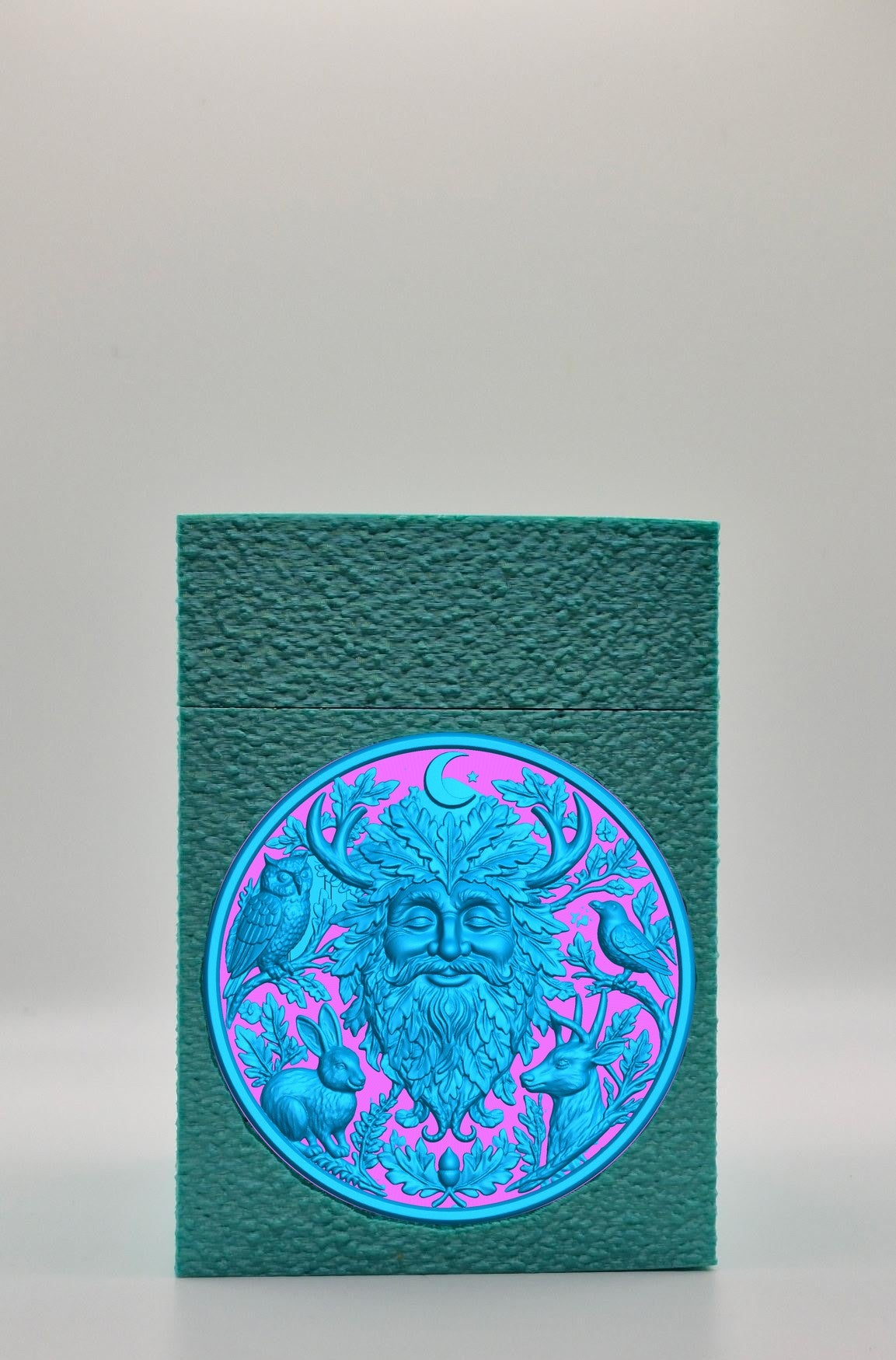 Tree Spirit Card Box — Green