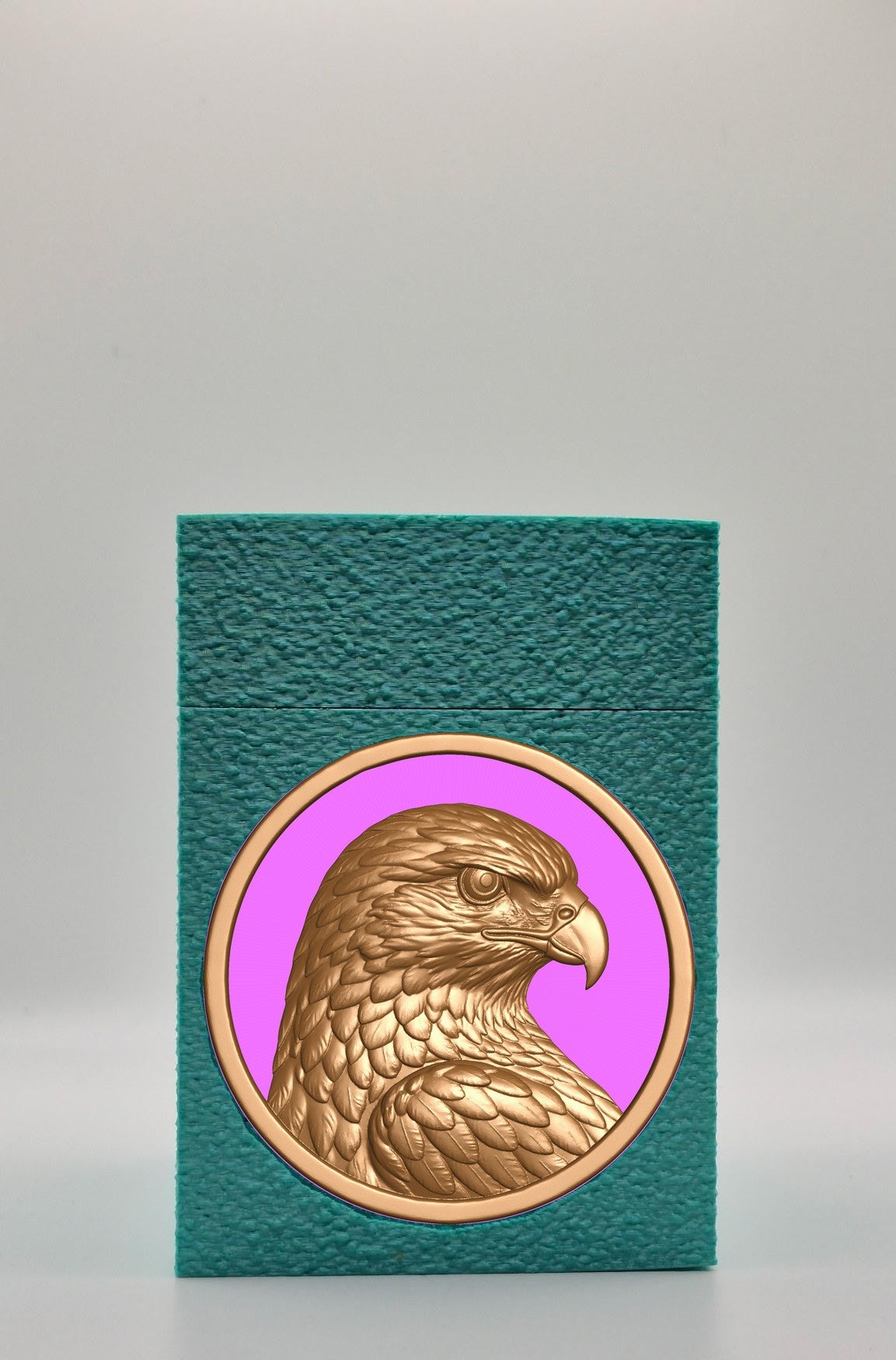 Eagle Card Box — Green