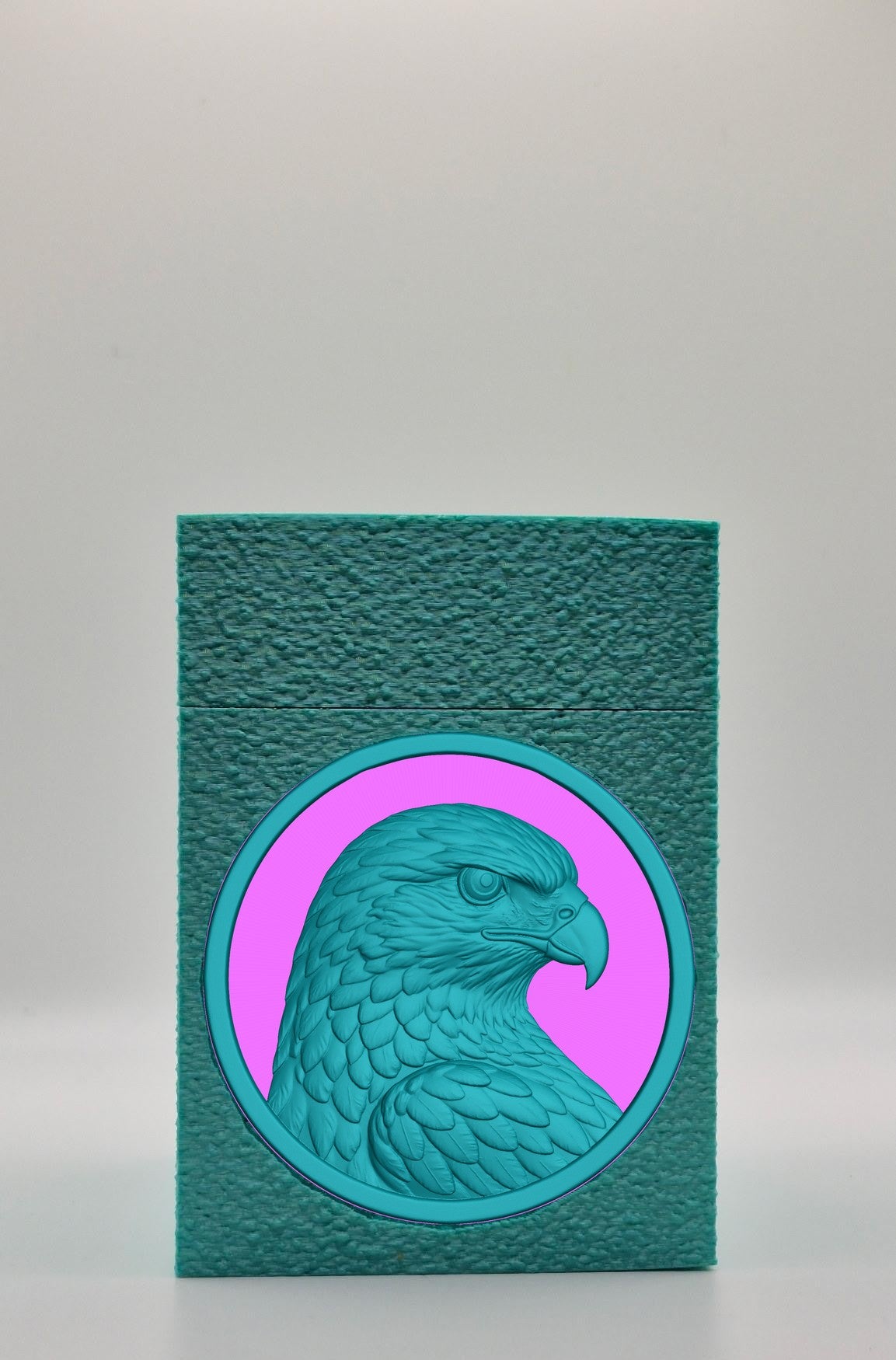 Eagle Card Box — Green