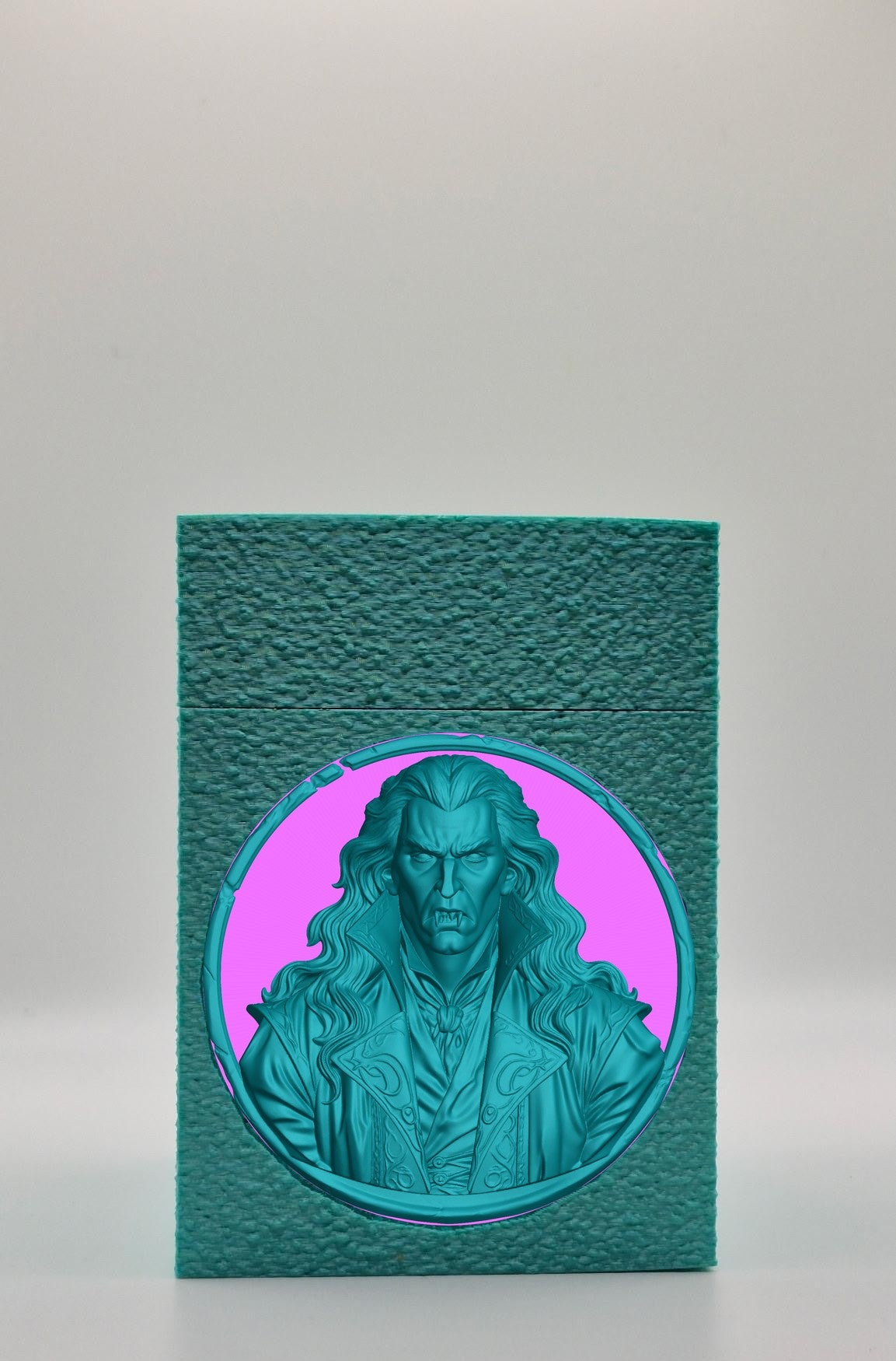 Gothic Vampire Card Box — Green