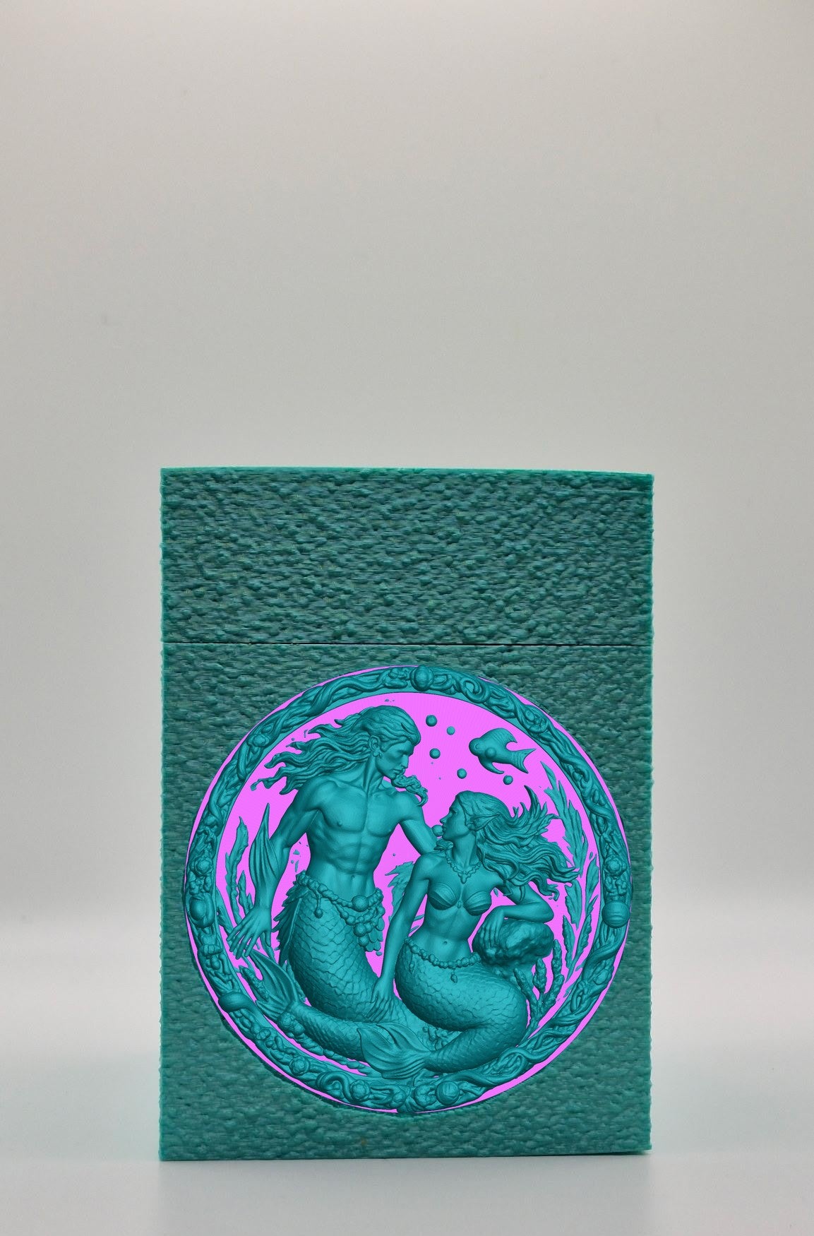 Merfolk Card Box — Green