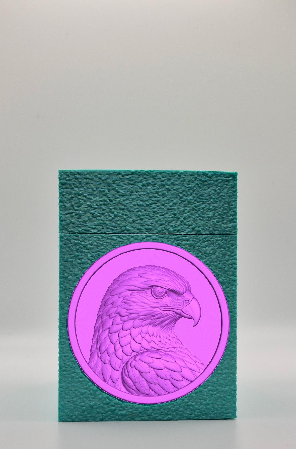 Eagle Card Box — Green