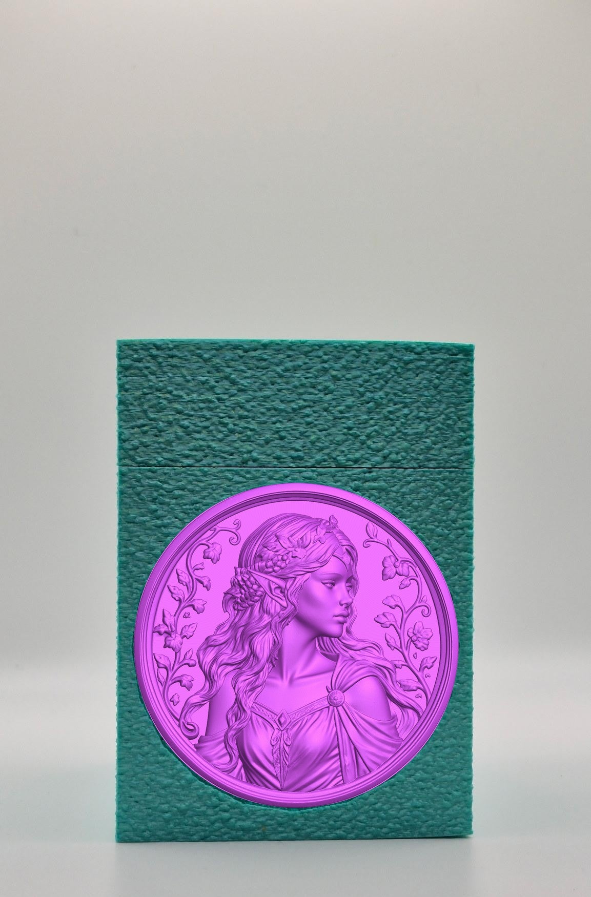 Elf Maiden Card Box — Green