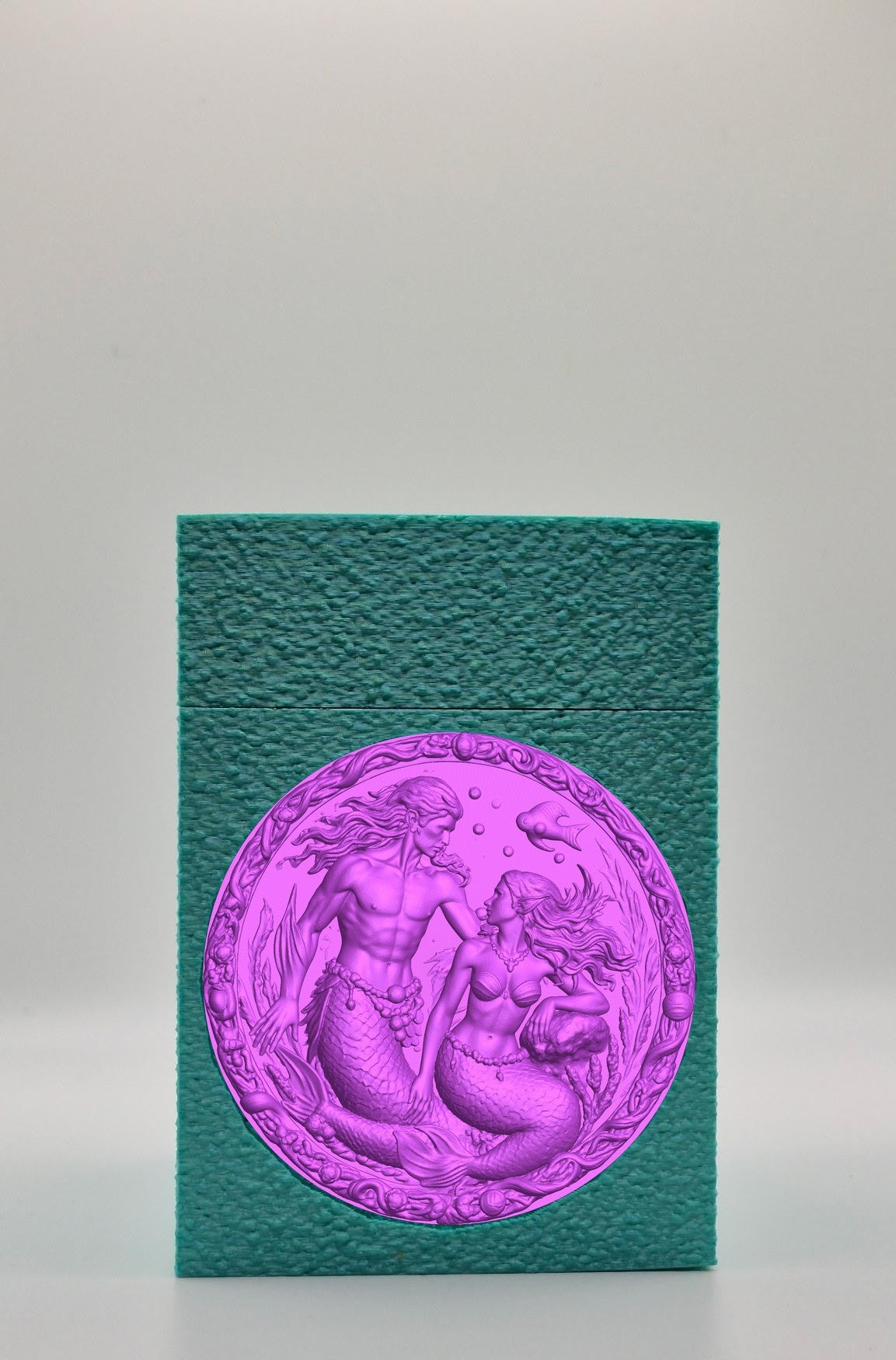 Merfolk Card Box — Green