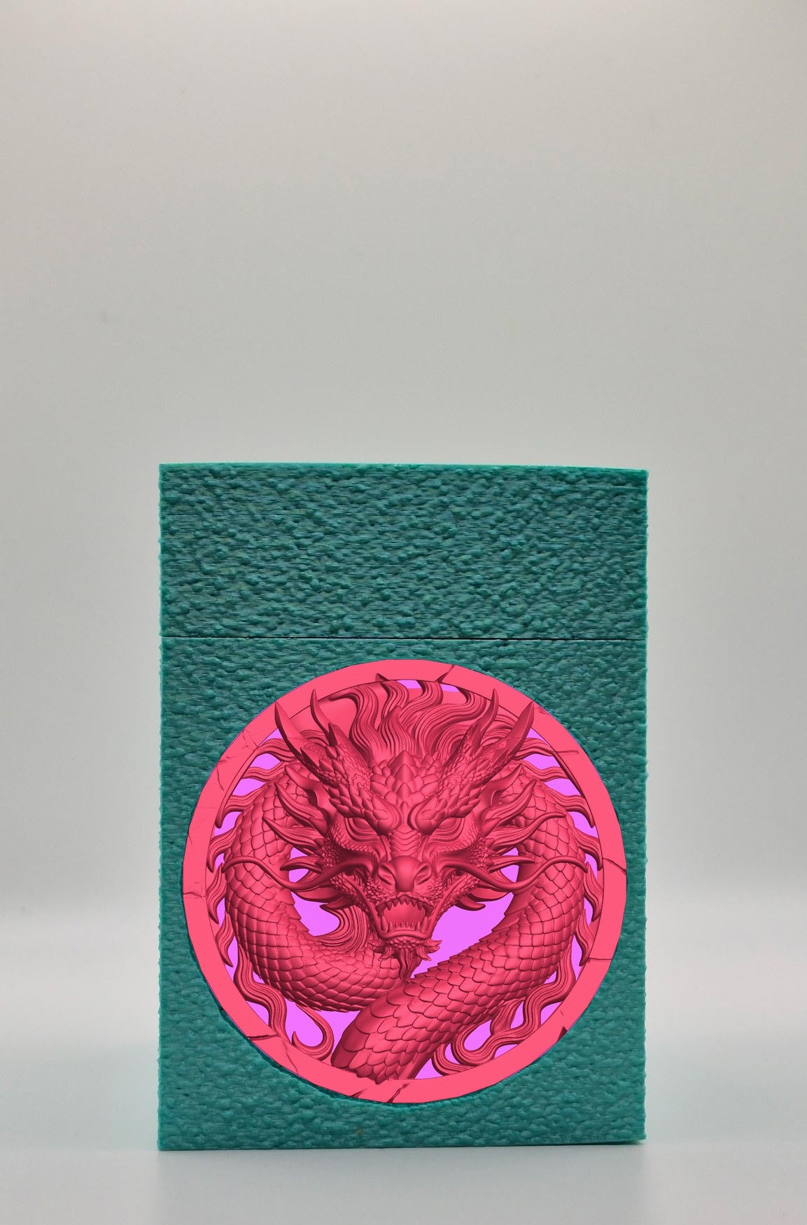Dragon Card Box — Green