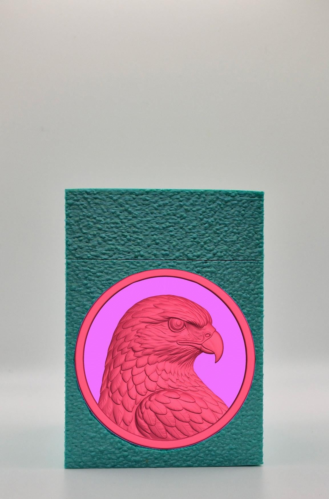 Eagle Card Box — Green