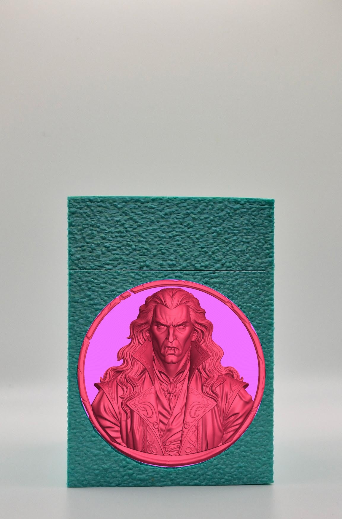 Gothic Vampire Card Box — Green