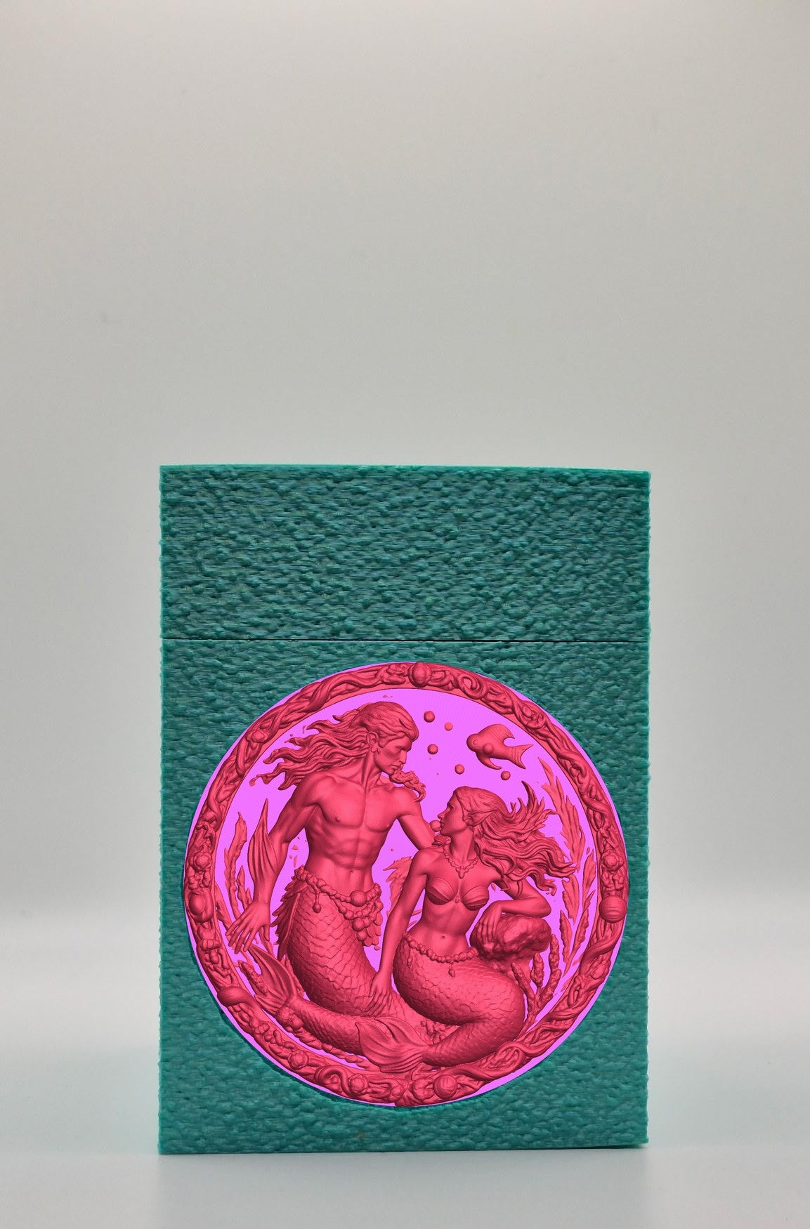 Merfolk Card Box — Green