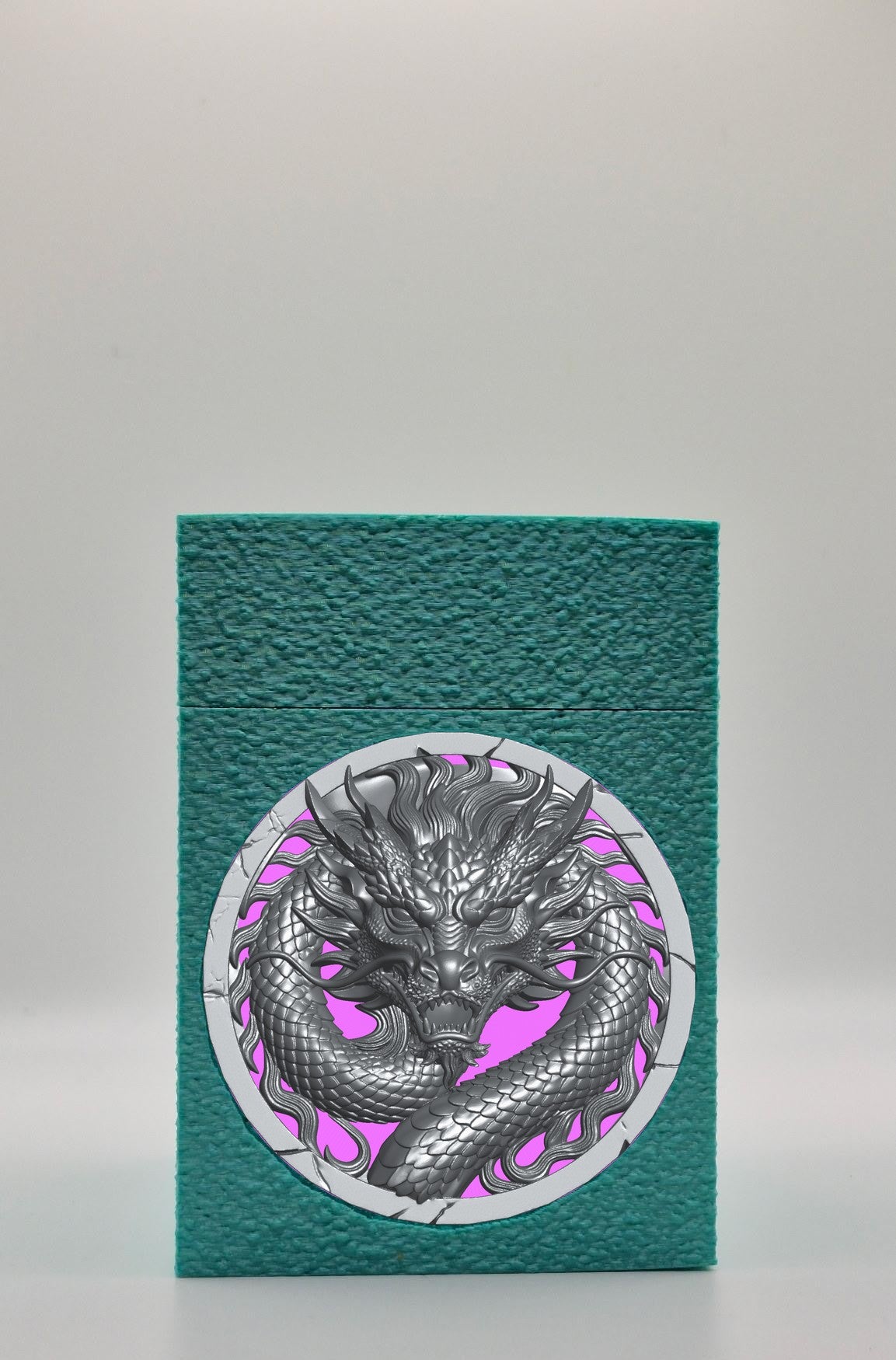 Dragon Card Box — Green