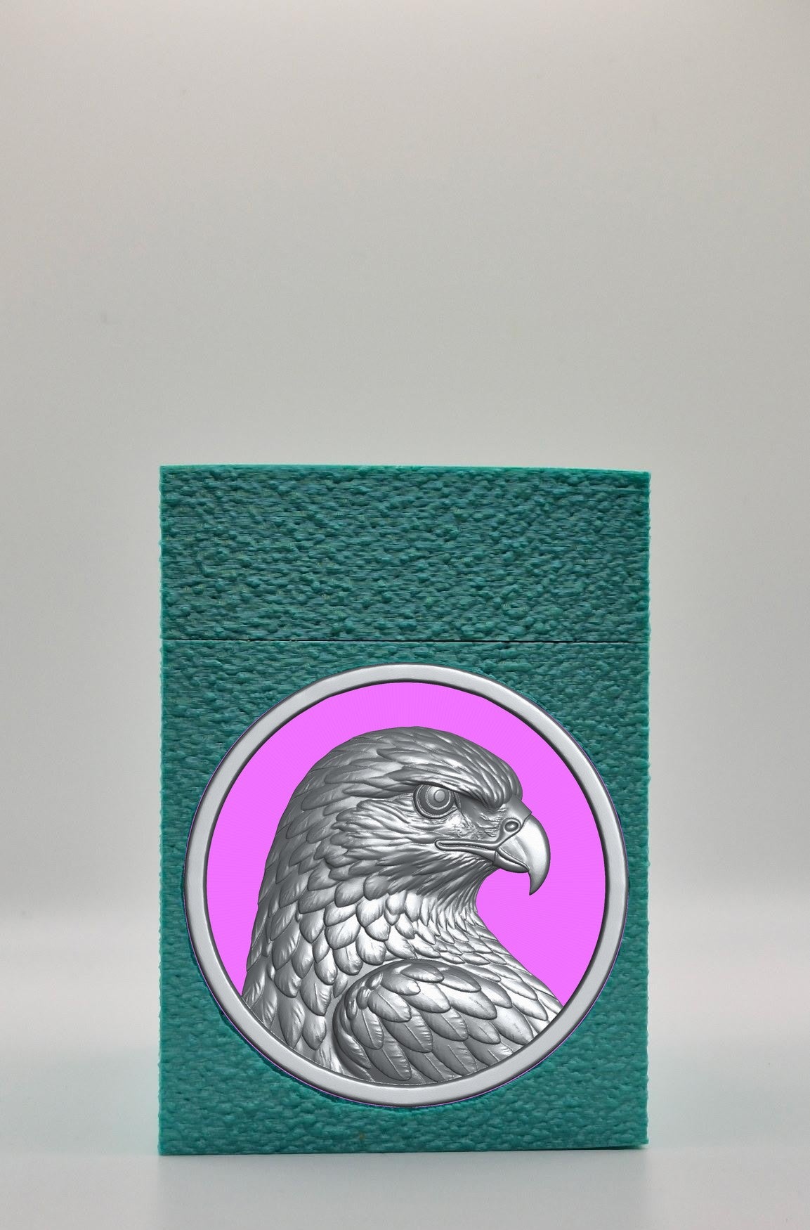 Eagle Card Box — Green