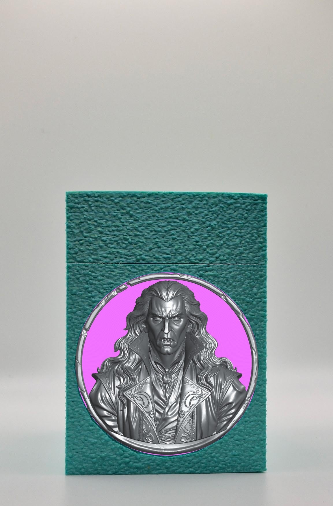 Gothic Vampire Card Box — Green
