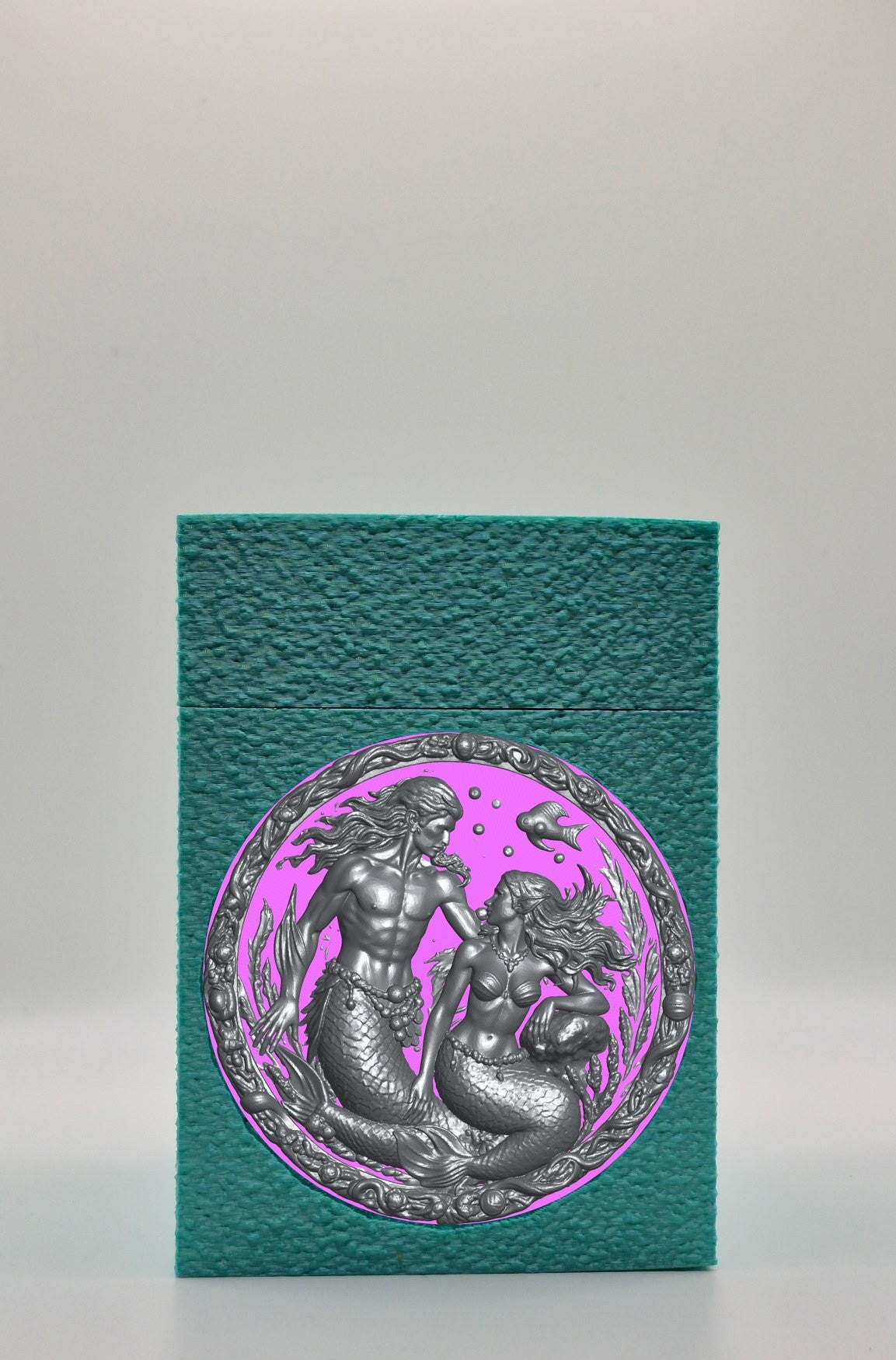 Merfolk Card Box — Green