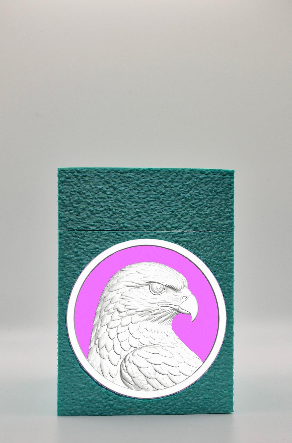 Eagle Card Box — Green