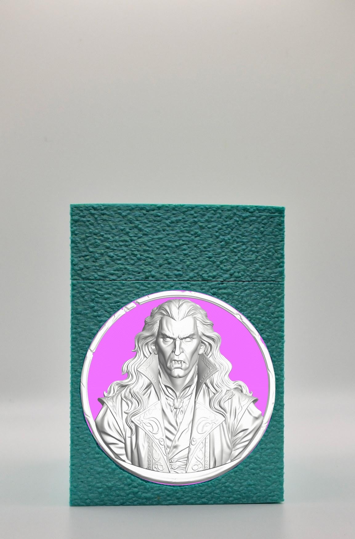 Gothic Vampire Card Box — Green