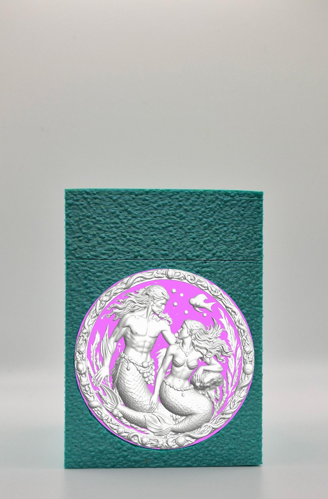 Merfolk Card Box — Green