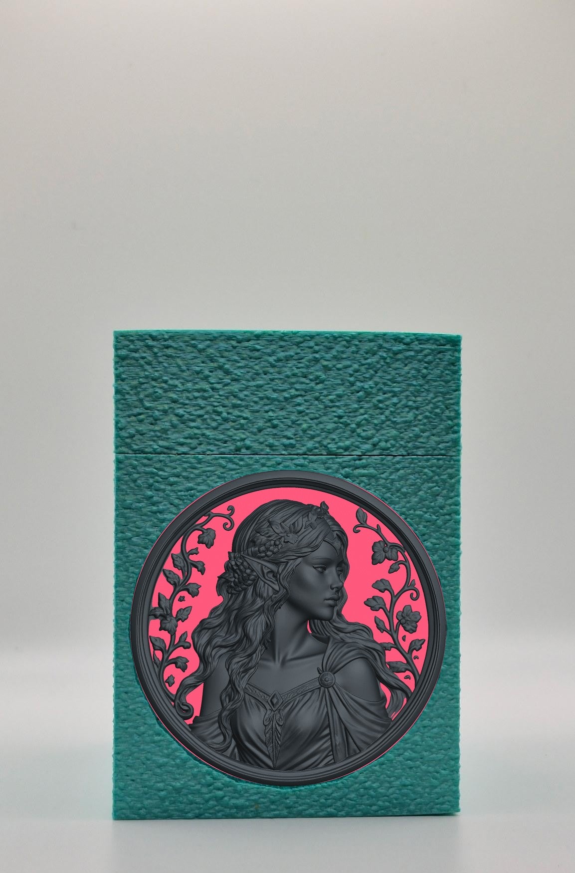 Elf Maiden Card Box — Green