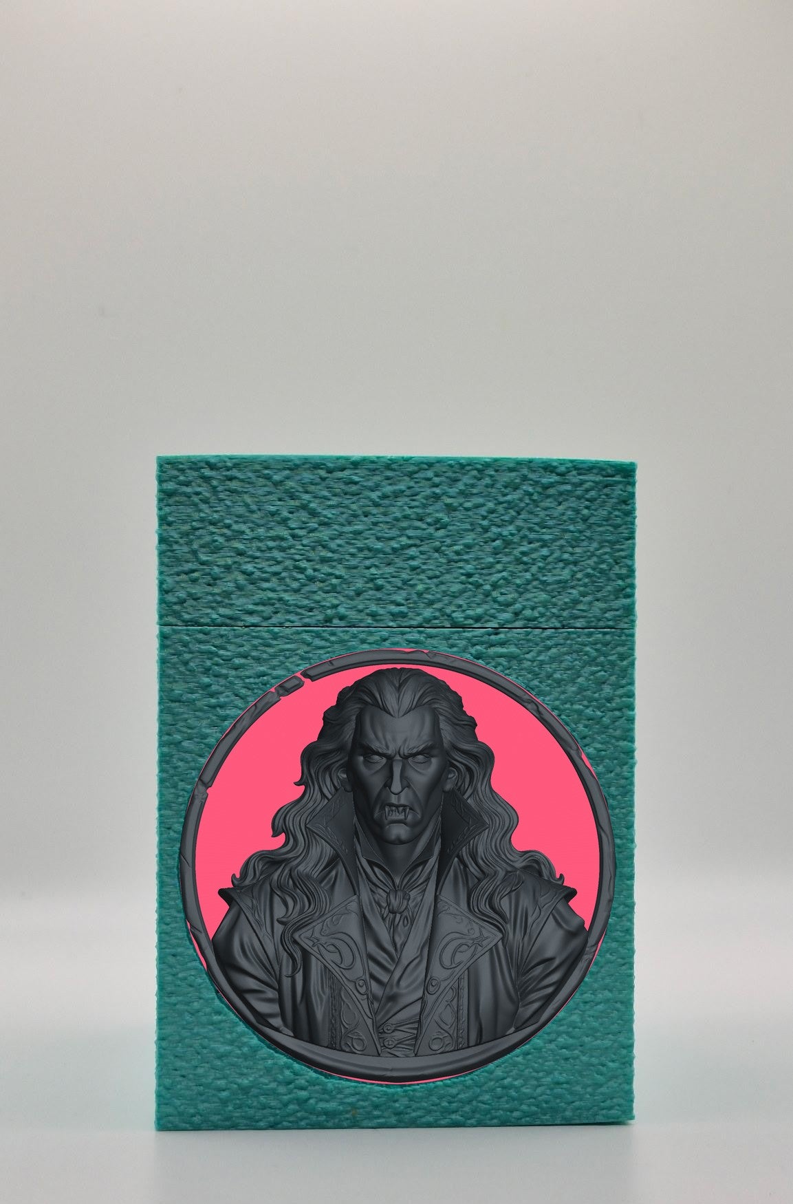 Gothic Vampire Card Box — Green
