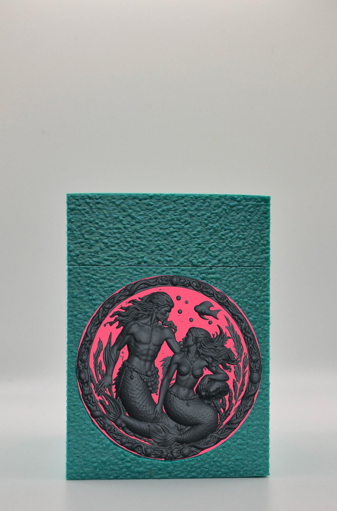 Merfolk Card Box — Green