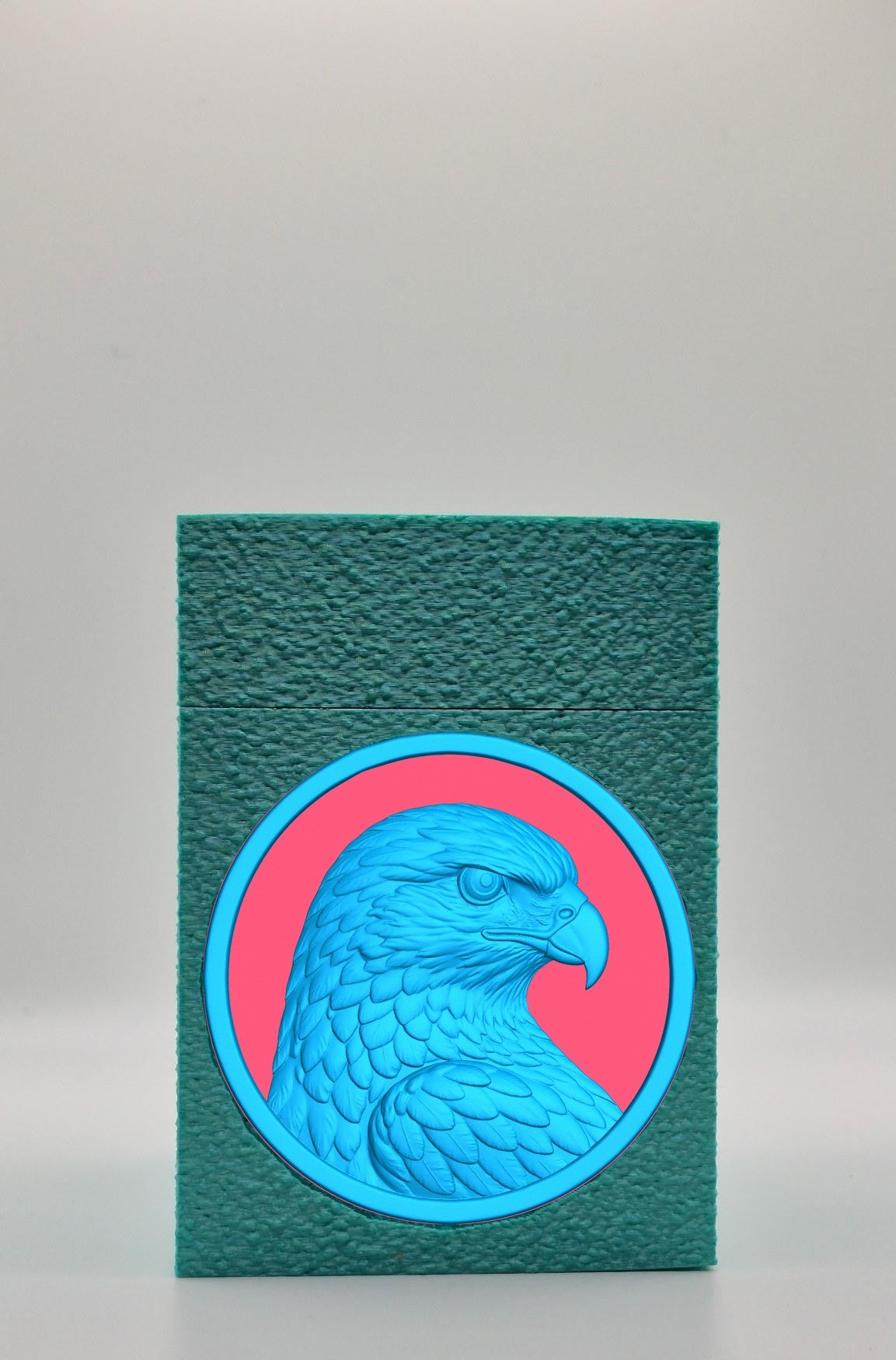 Eagle Card Box — Green