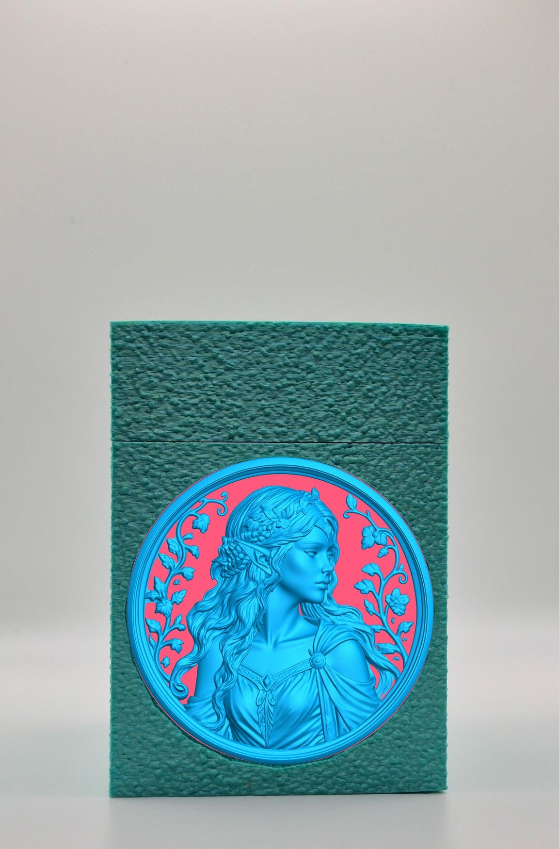 Elf Maiden Card Box — Green