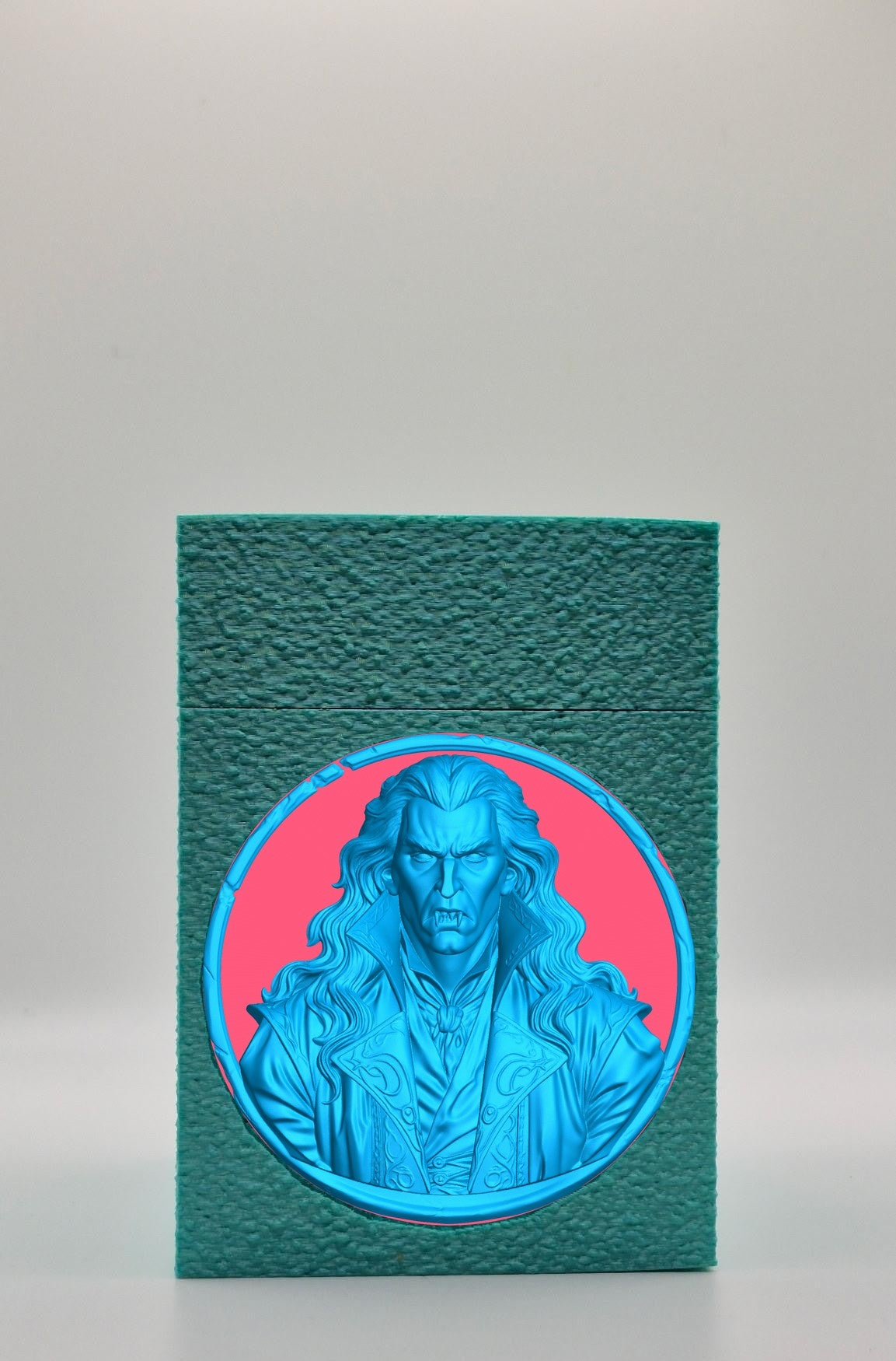 Gothic Vampire Card Box — Green