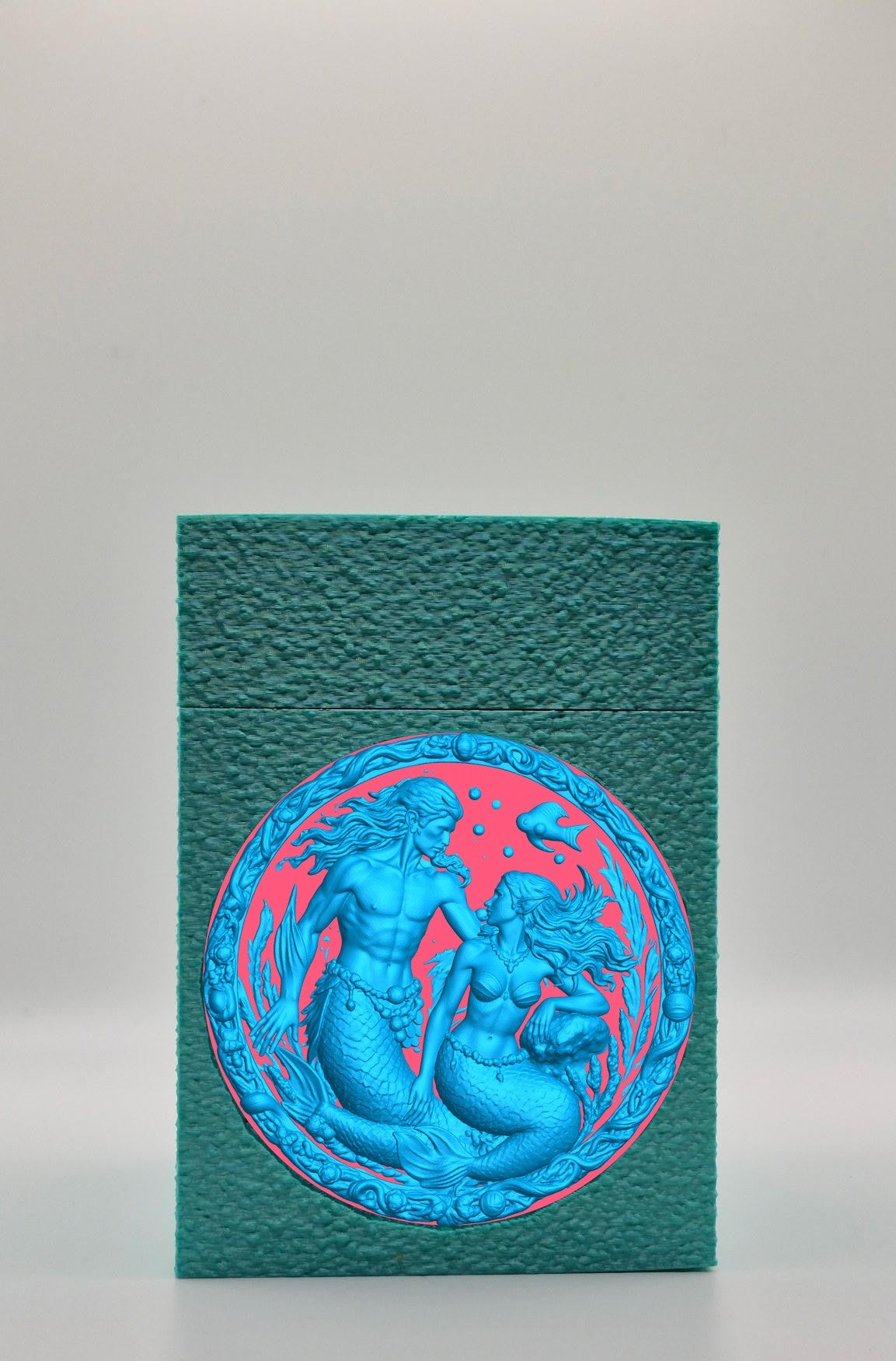 Merfolk Card Box — Green
