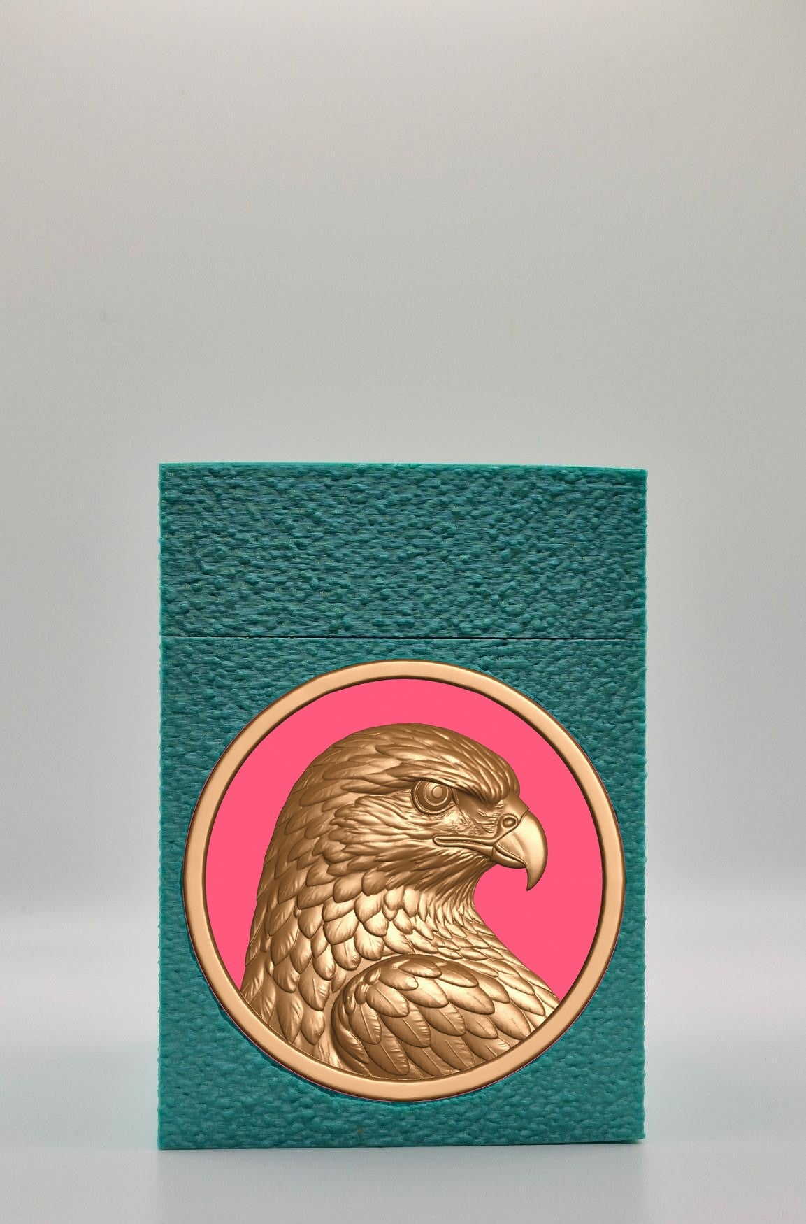 Eagle Card Box — Green