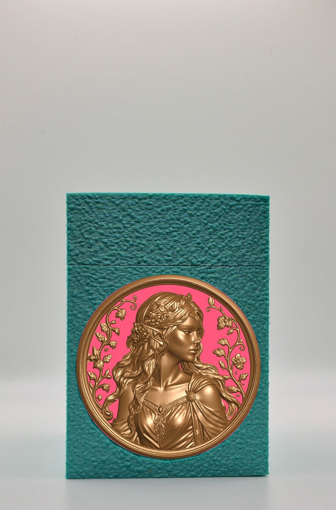 Elf Maiden Card Box — Green