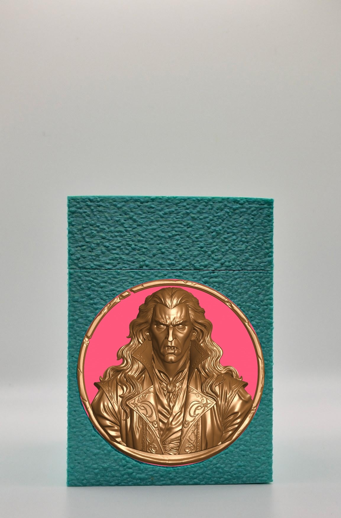 Gothic Vampire Card Box — Green