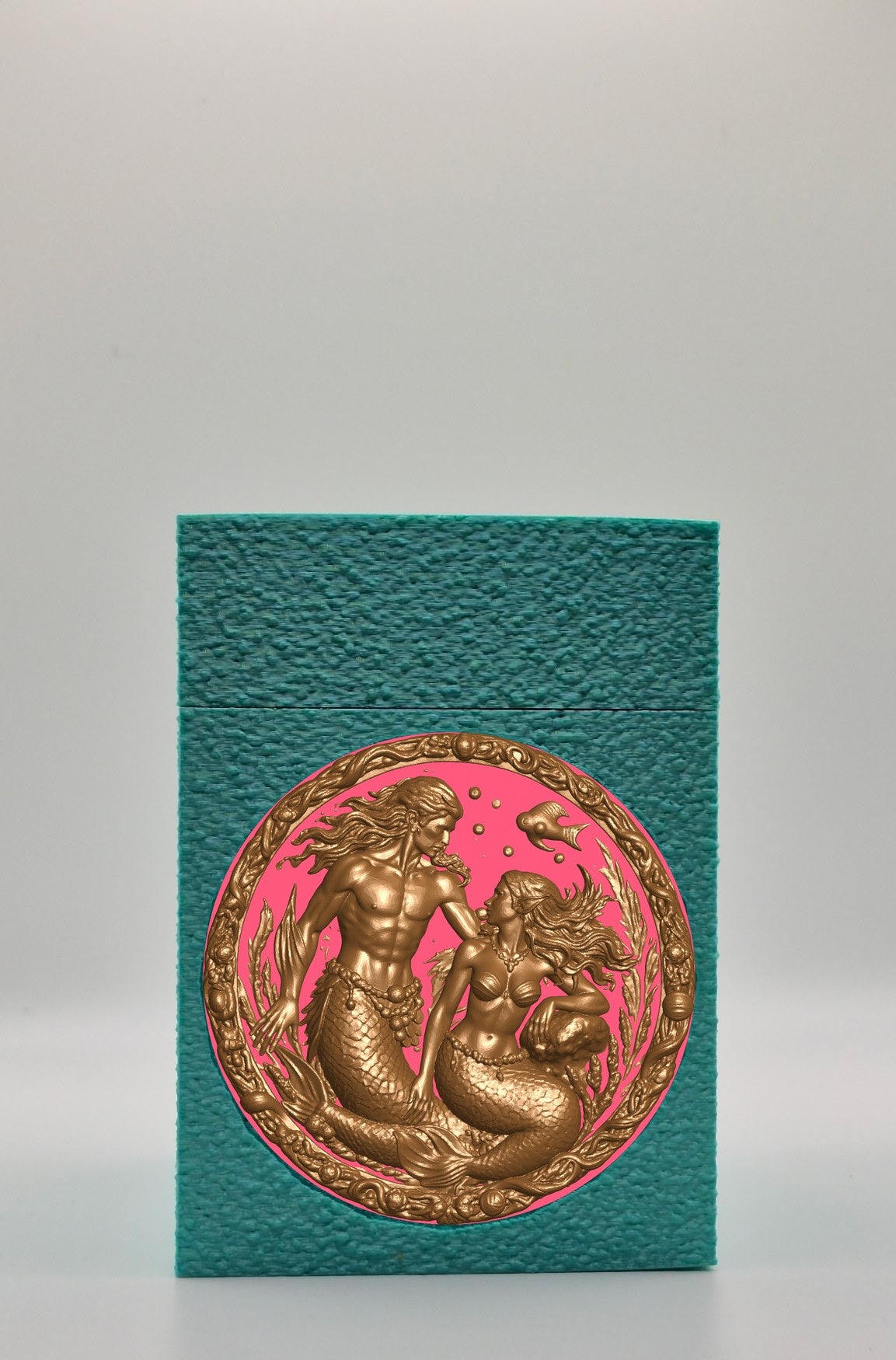 Merfolk Card Box — Green