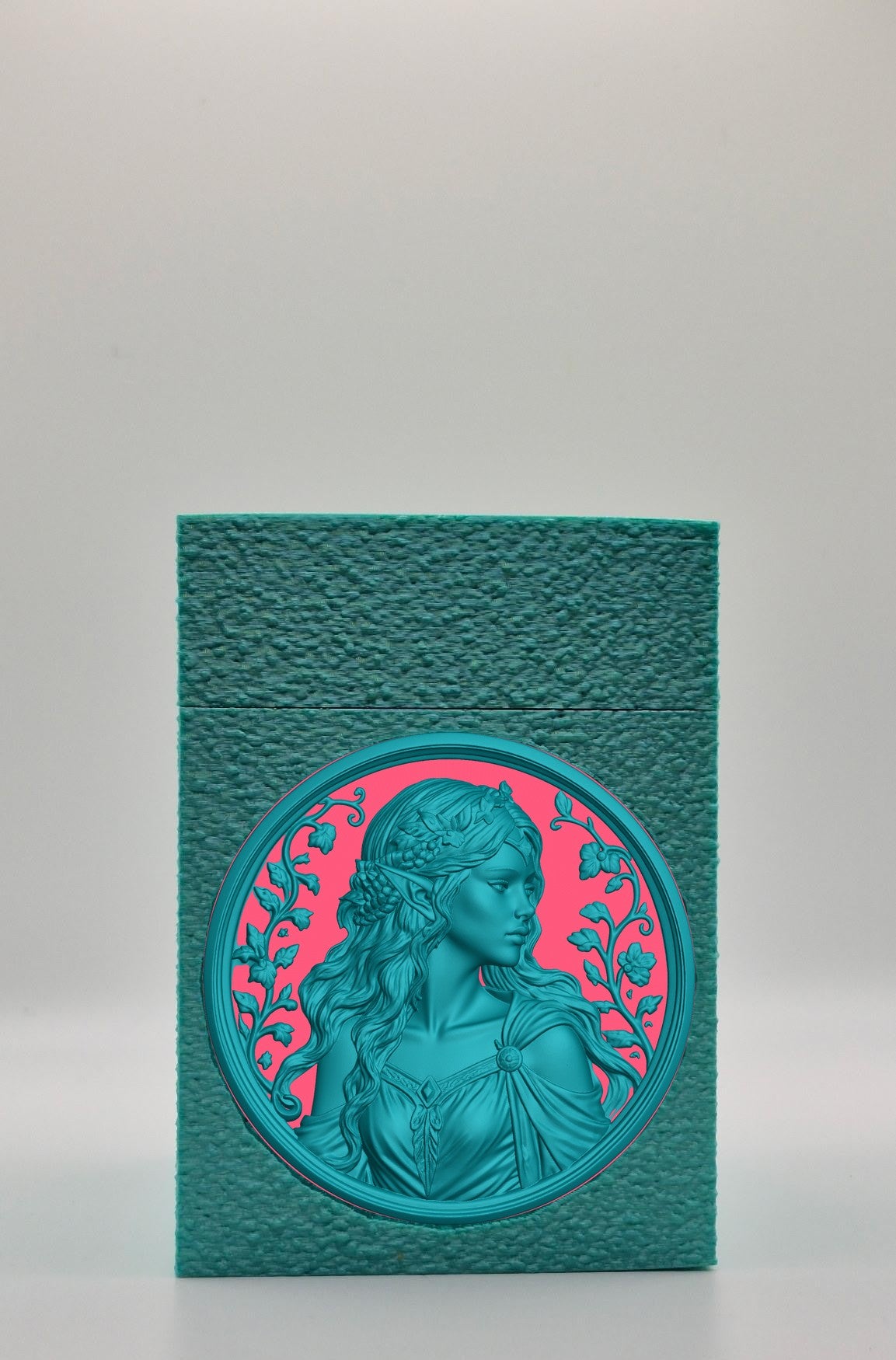 Elf Maiden Card Box — Green