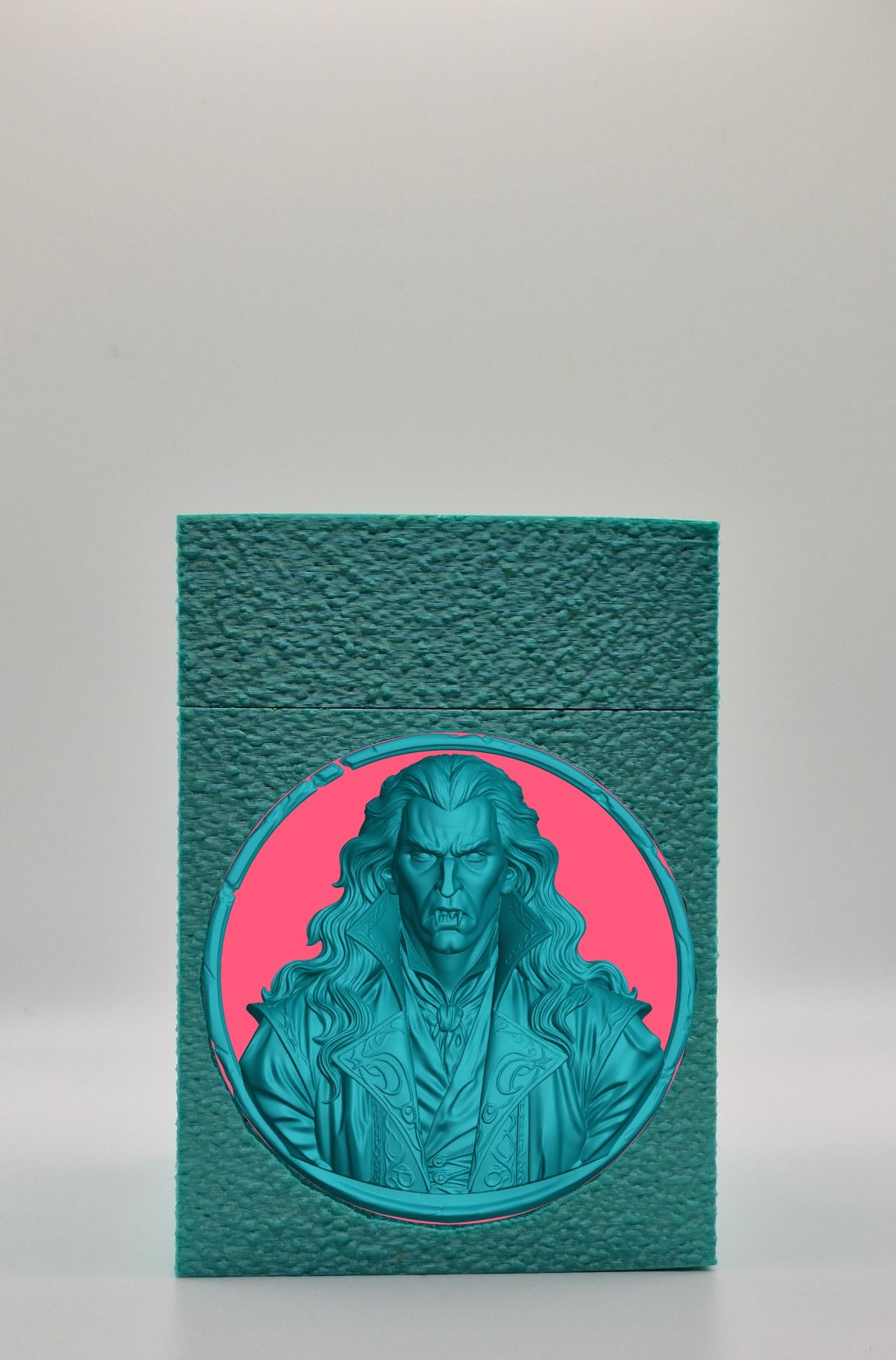 Gothic Vampire Card Box — Green