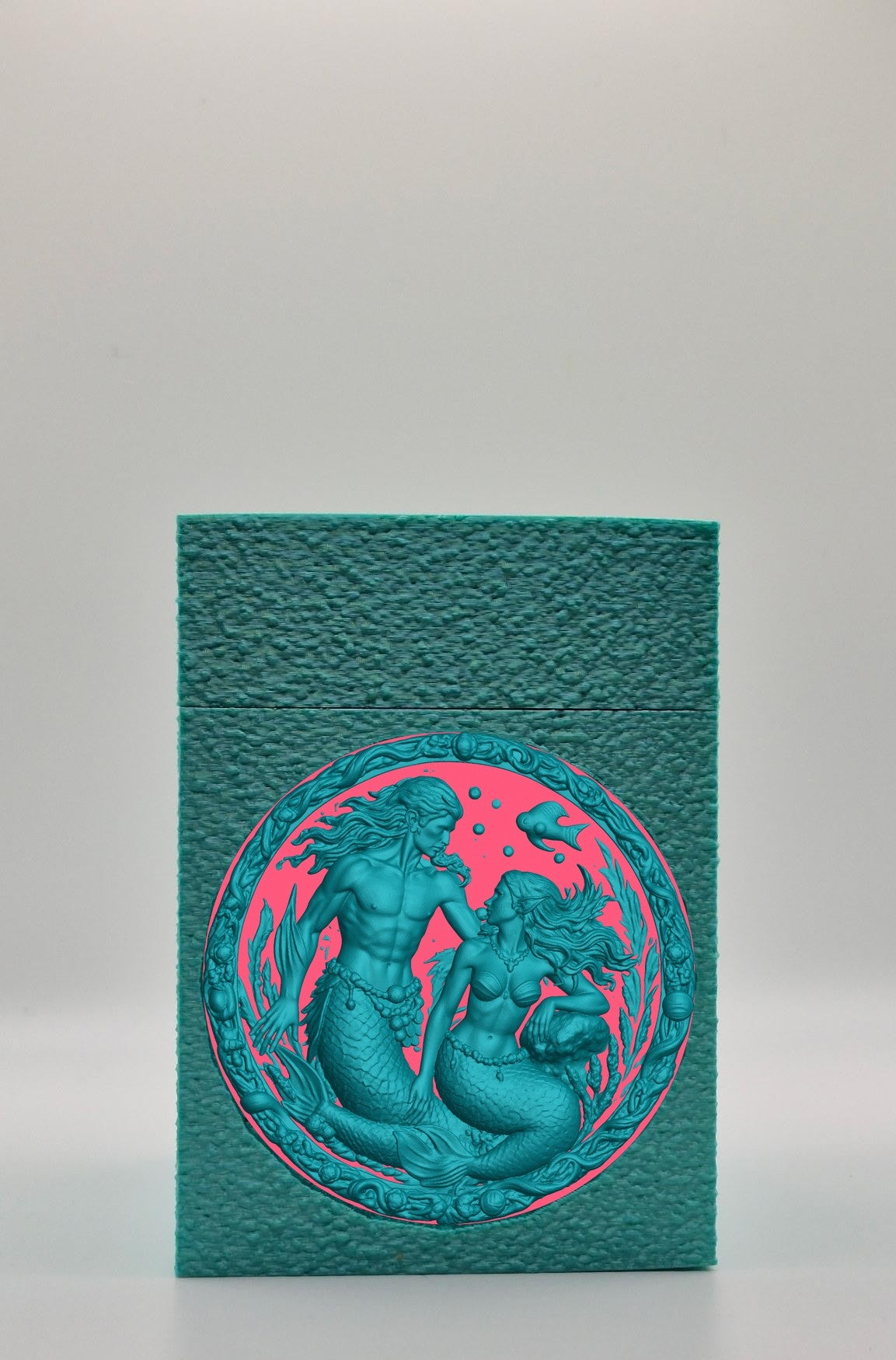 Merfolk Card Box — Green