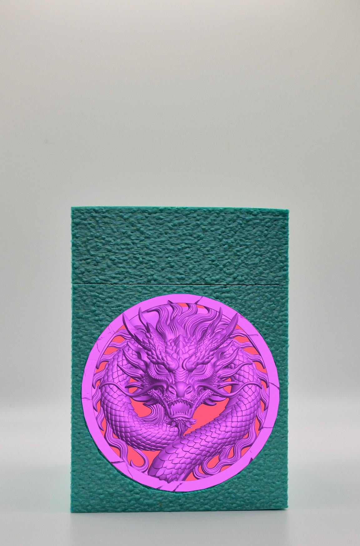 Dragon Card Box — Green