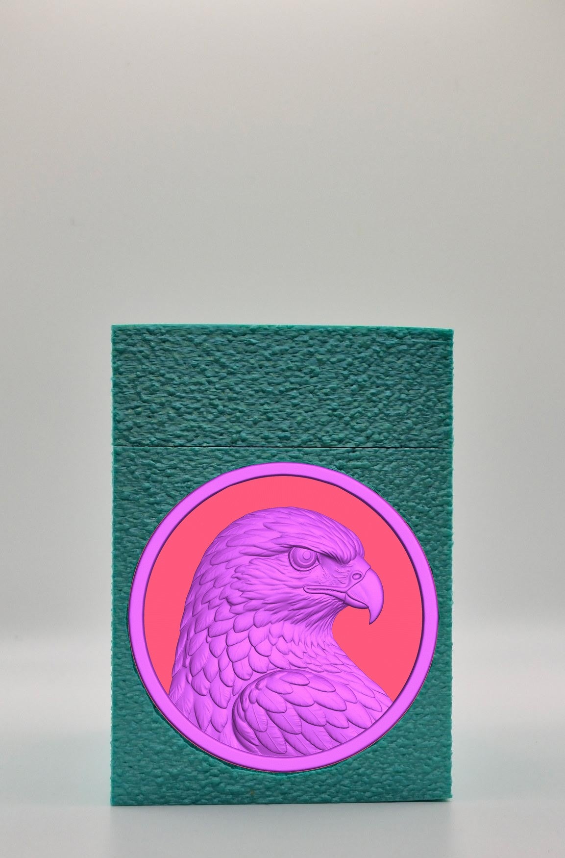Eagle Card Box — Green