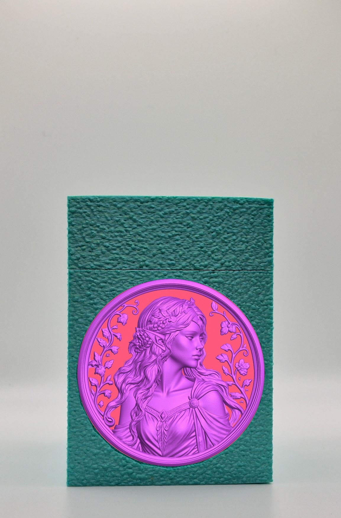 Elf Maiden Card Box — Green