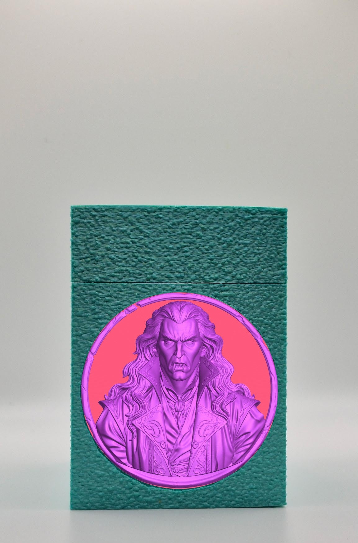 Gothic Vampire Card Box — Green