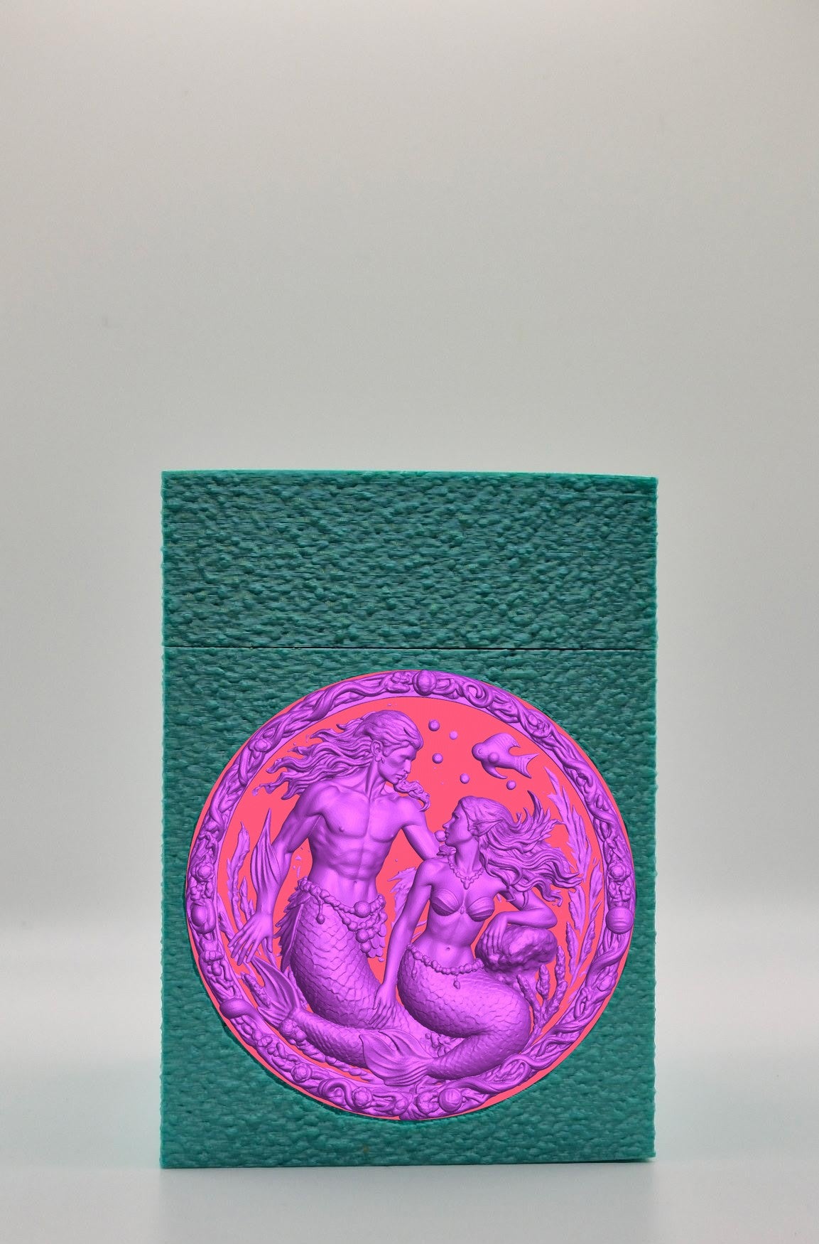 Merfolk Card Box — Green