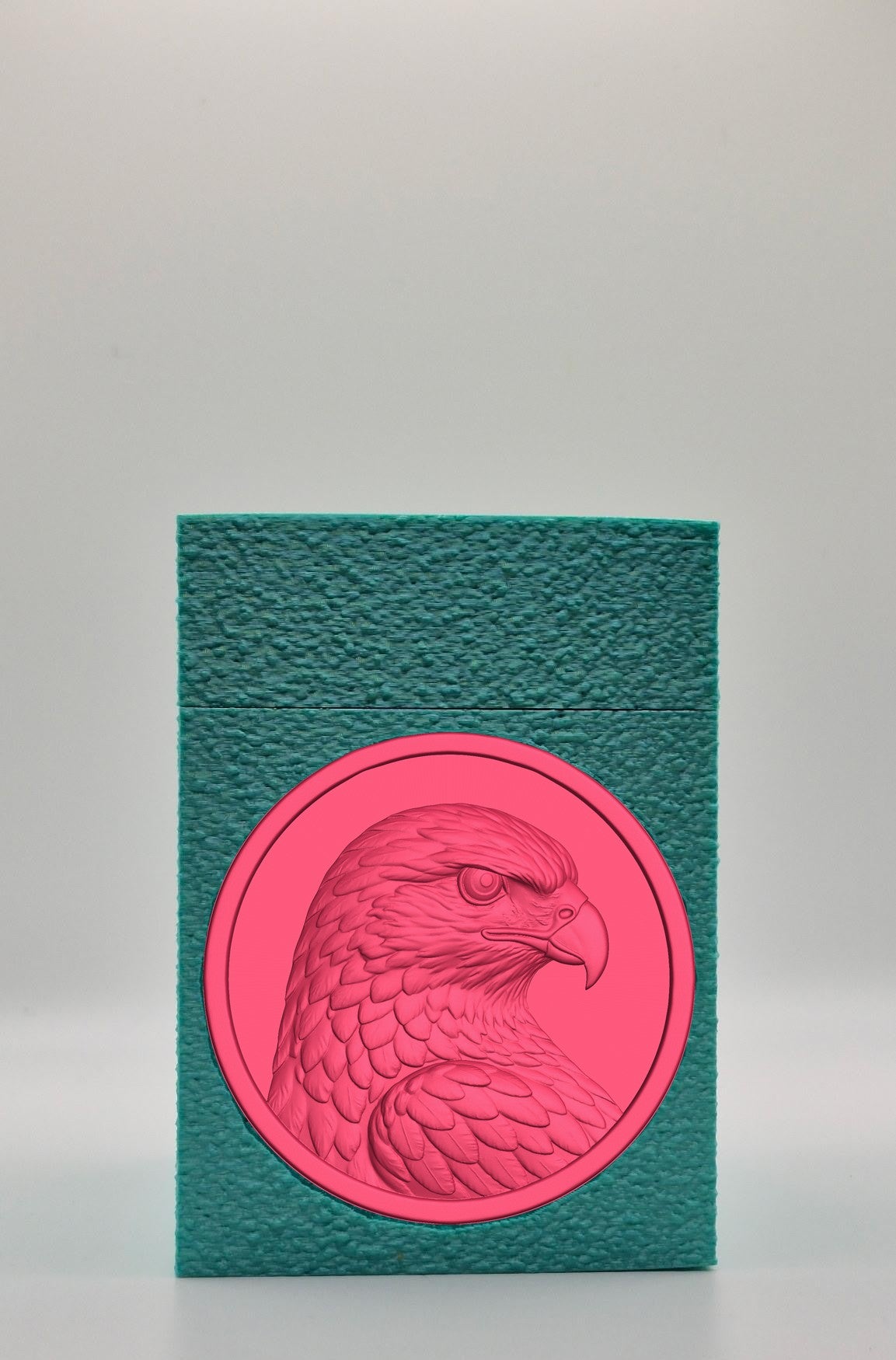 Eagle Card Box — Green