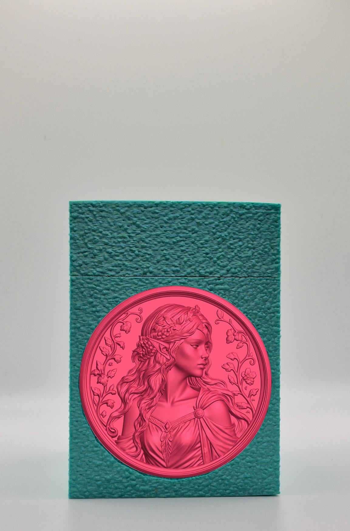Elf Maiden Card Box — Green