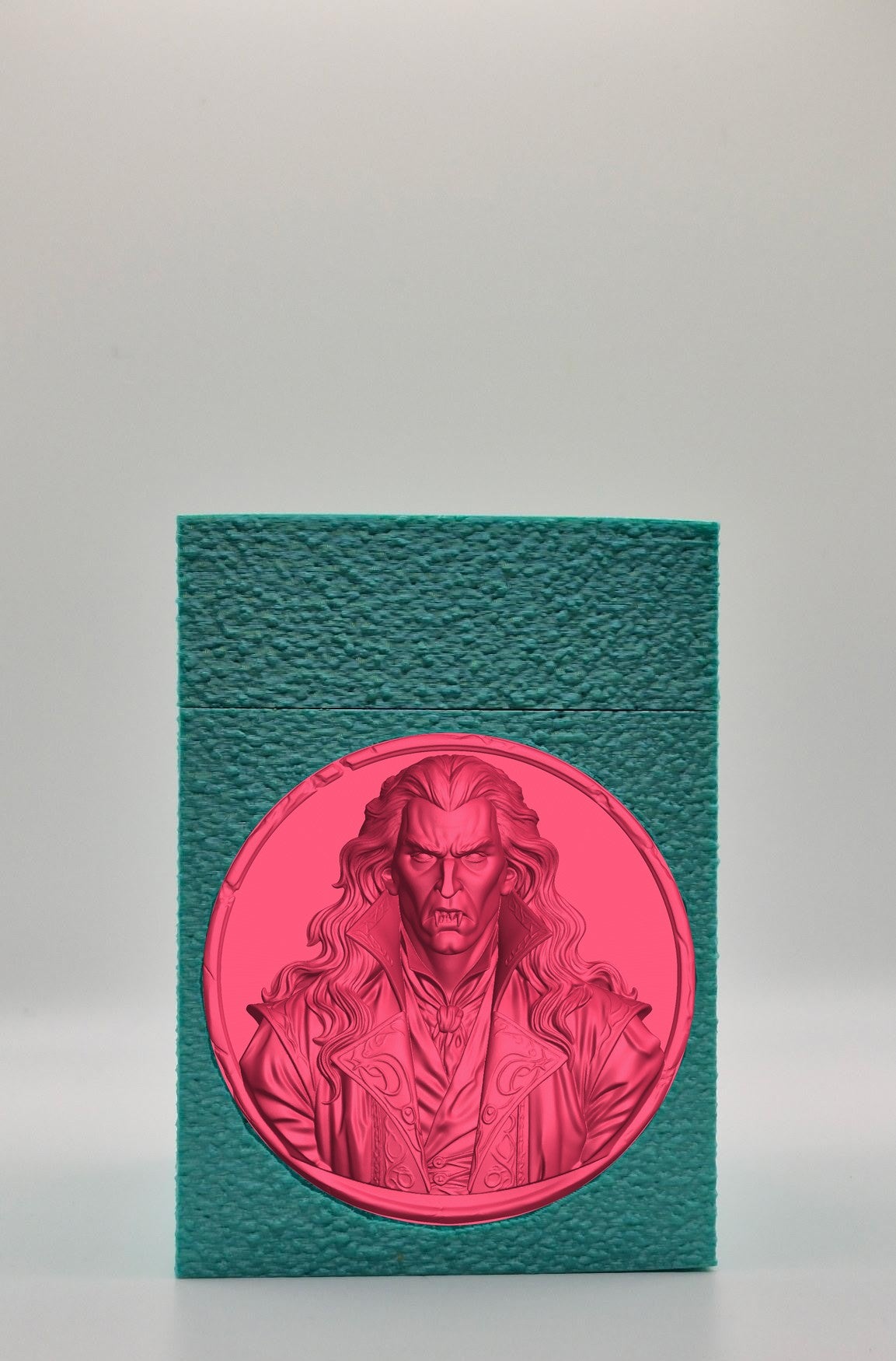 Gothic Vampire Card Box — Green