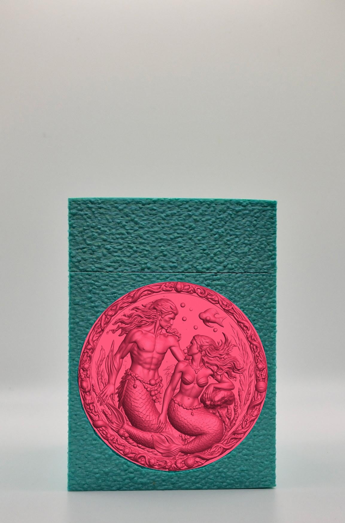 Merfolk Card Box — Green