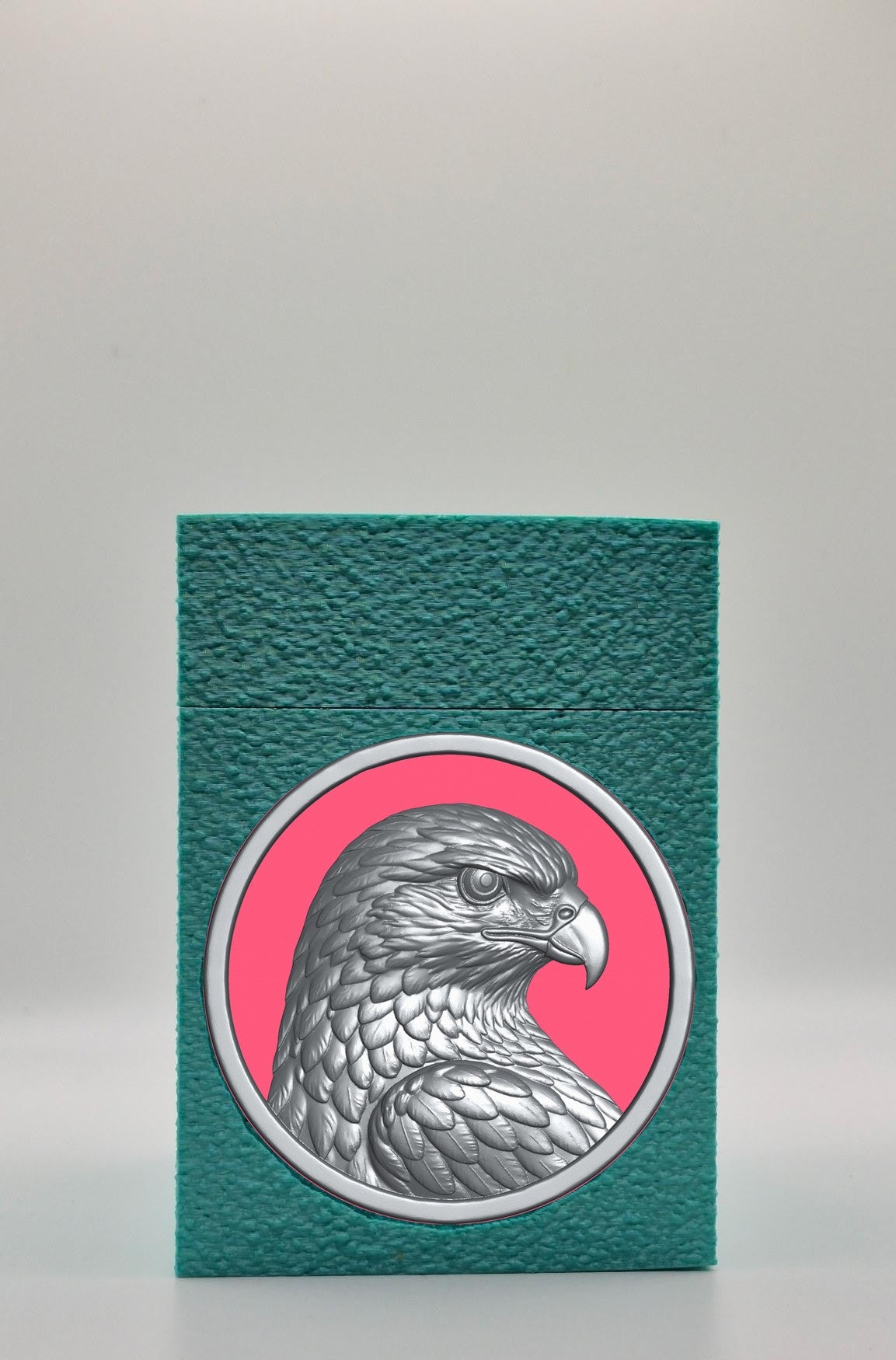 Eagle Card Box — Green