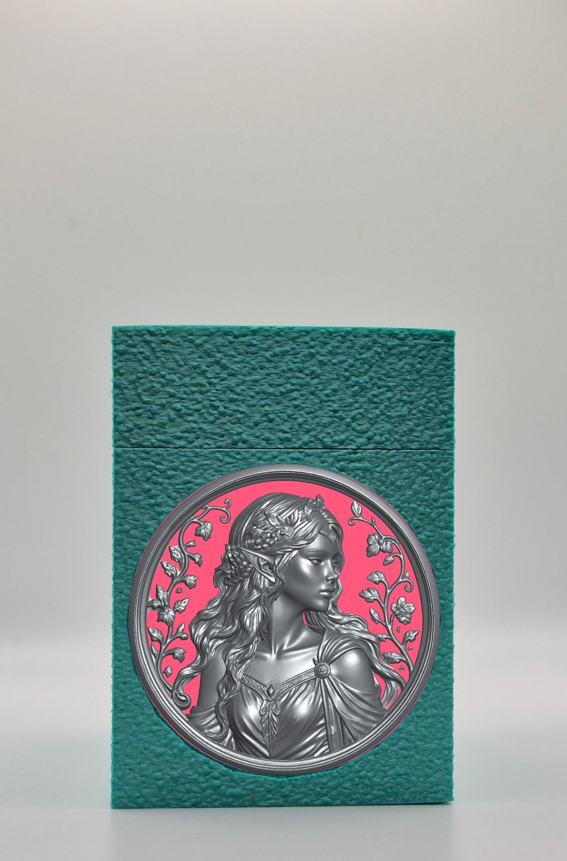 Elf Maiden Card Box — Green