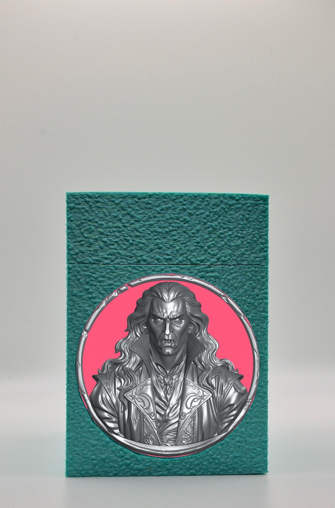 Gothic Vampire Card Box — Green