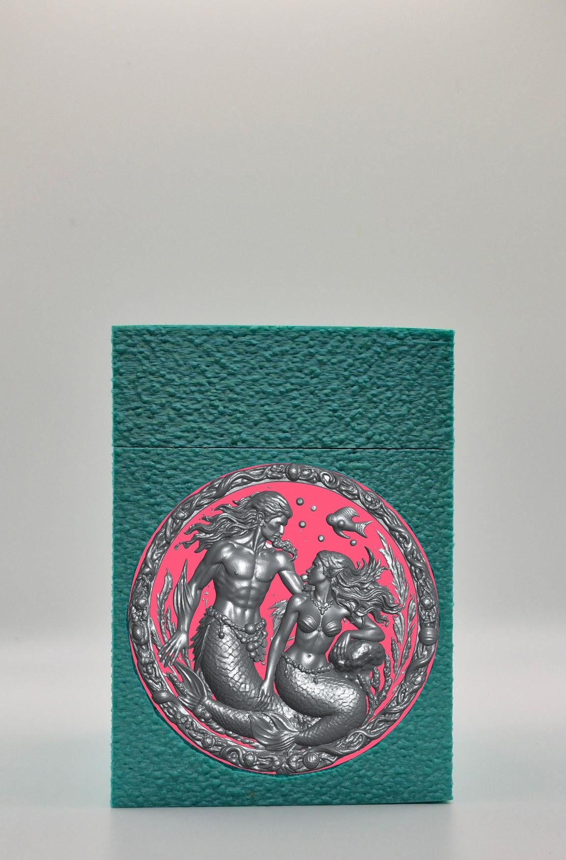 Merfolk Card Box — Green