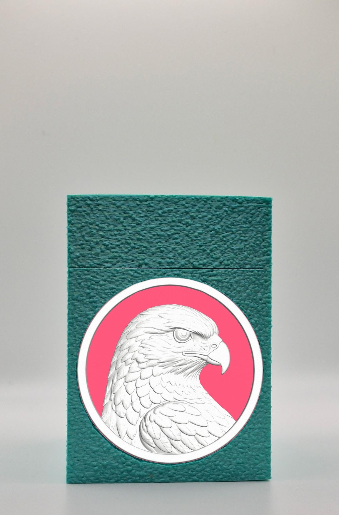 Eagle Card Box — Green